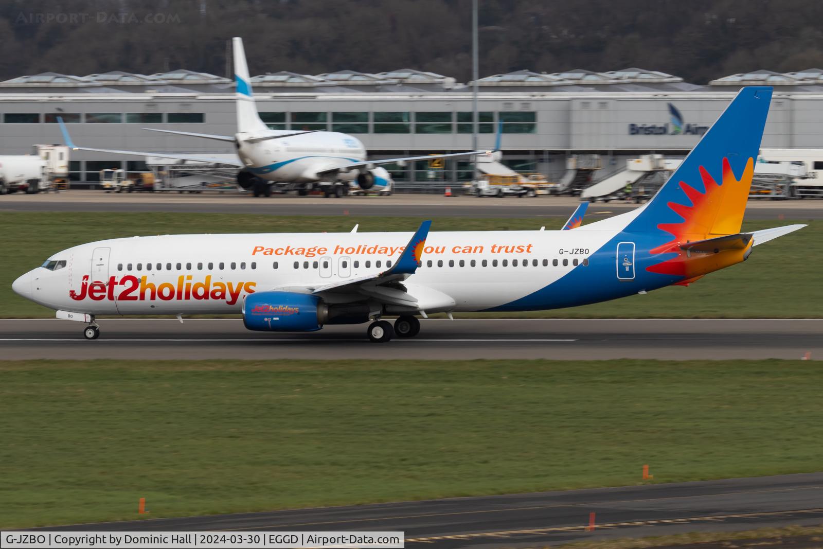 G-JZBO, 2018 Boeing 737-800 C/N 64439, Bristol Airport 30/03/24
