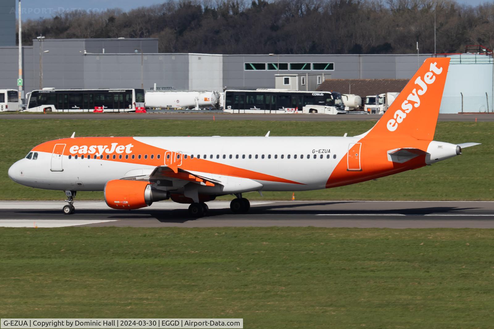 G-EZUA, 2011 Airbus A320-214 C/N 4588, Bristol Airport 30/03/24