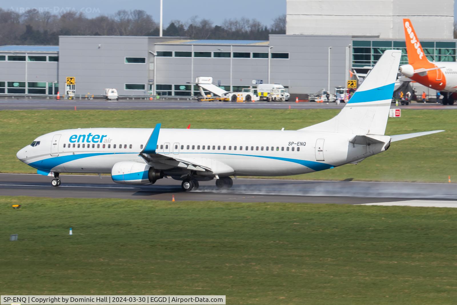 SP-ENQ, 1998 Boeing 737-85R C/N 29036, Bristol Airport 30/03/24