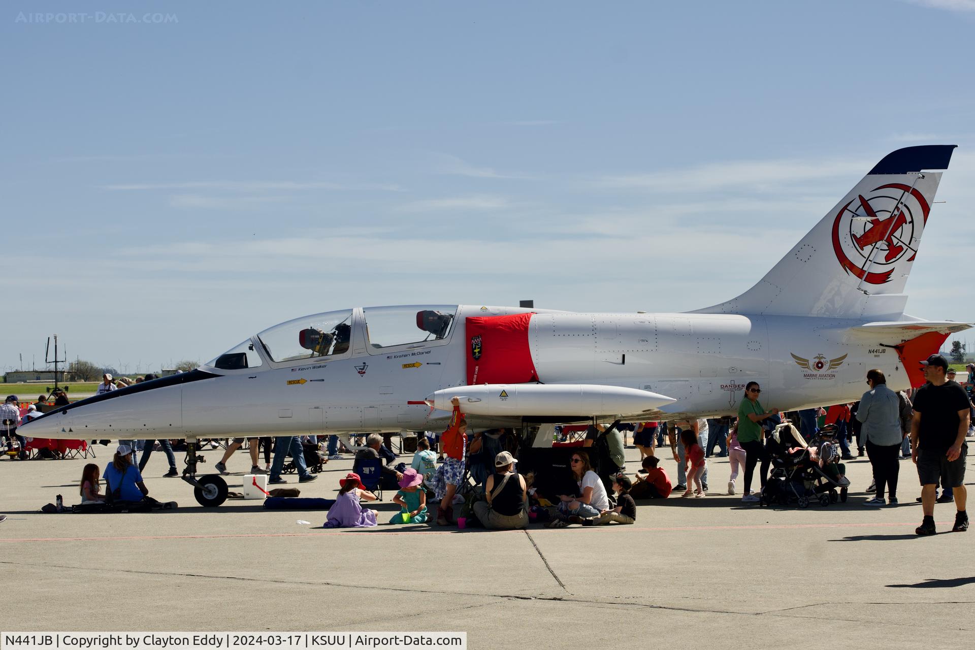 N441JB, 1985 Aero L-39C Albatros C/N 533630, Travis AFB airshow California 2024.