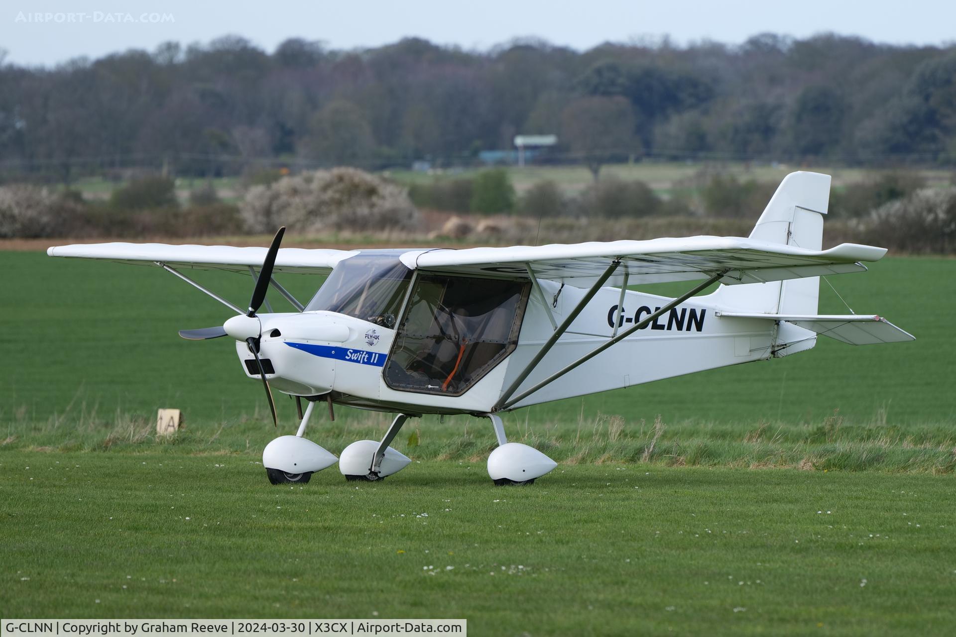 G-CLNN, 2020 Skyranger Swift 912(1) C/N BMAA/HB/711, Just landed at Northrepps.