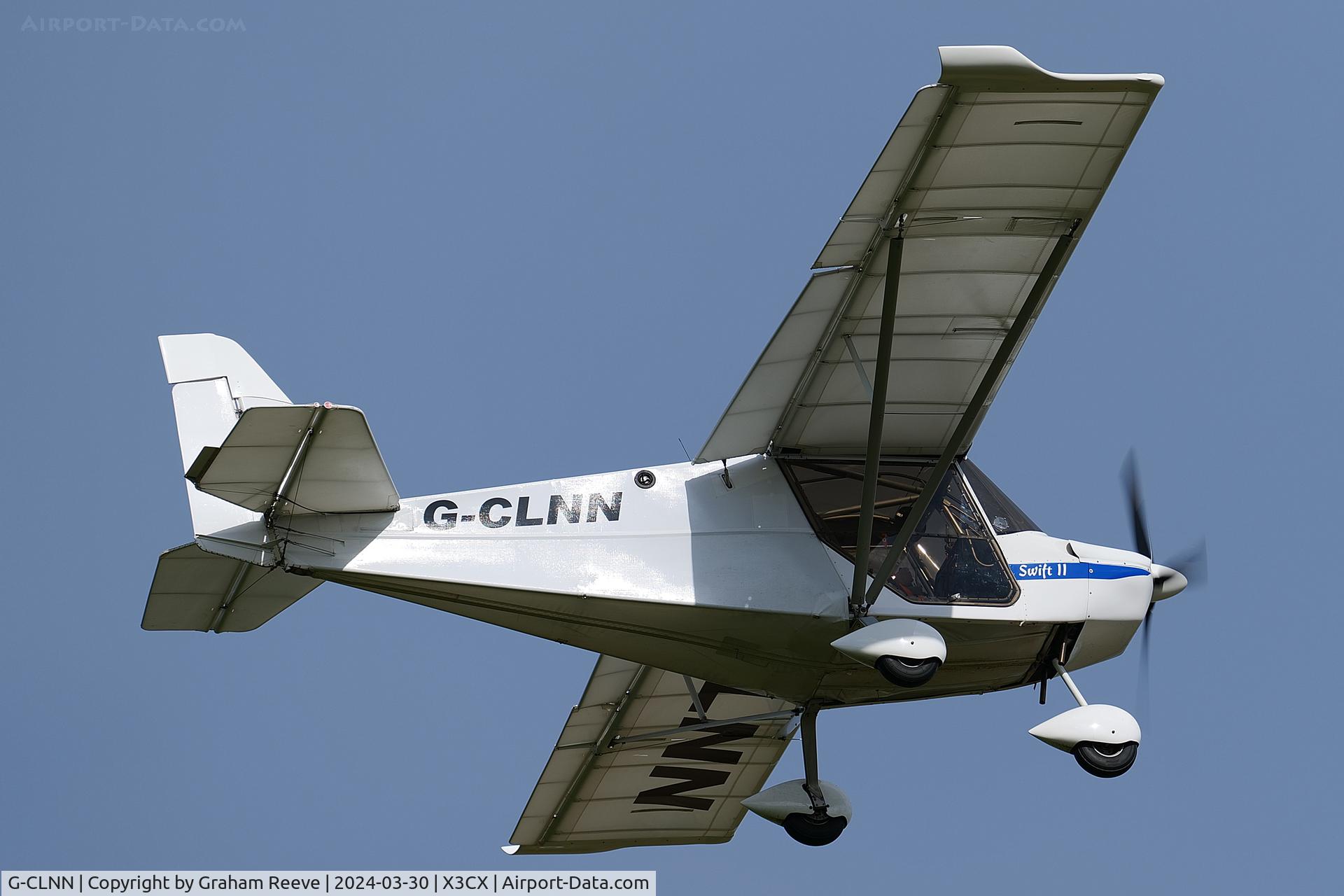 G-CLNN, 2020 Skyranger Swift 912(1) C/N BMAA/HB/711, Departing from Northrepps.