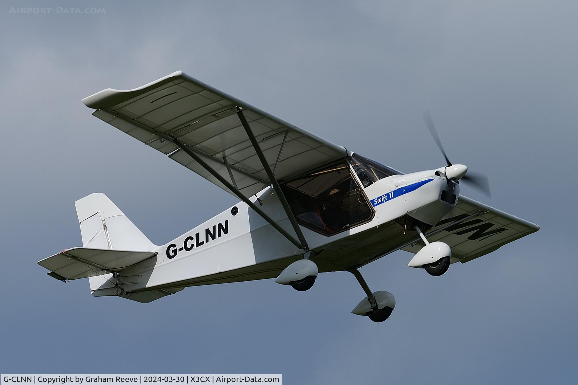 G-CLNN, 2020 Skyranger Swift 912(1) C/N BMAA/HB/711, Departing from Northrepps.