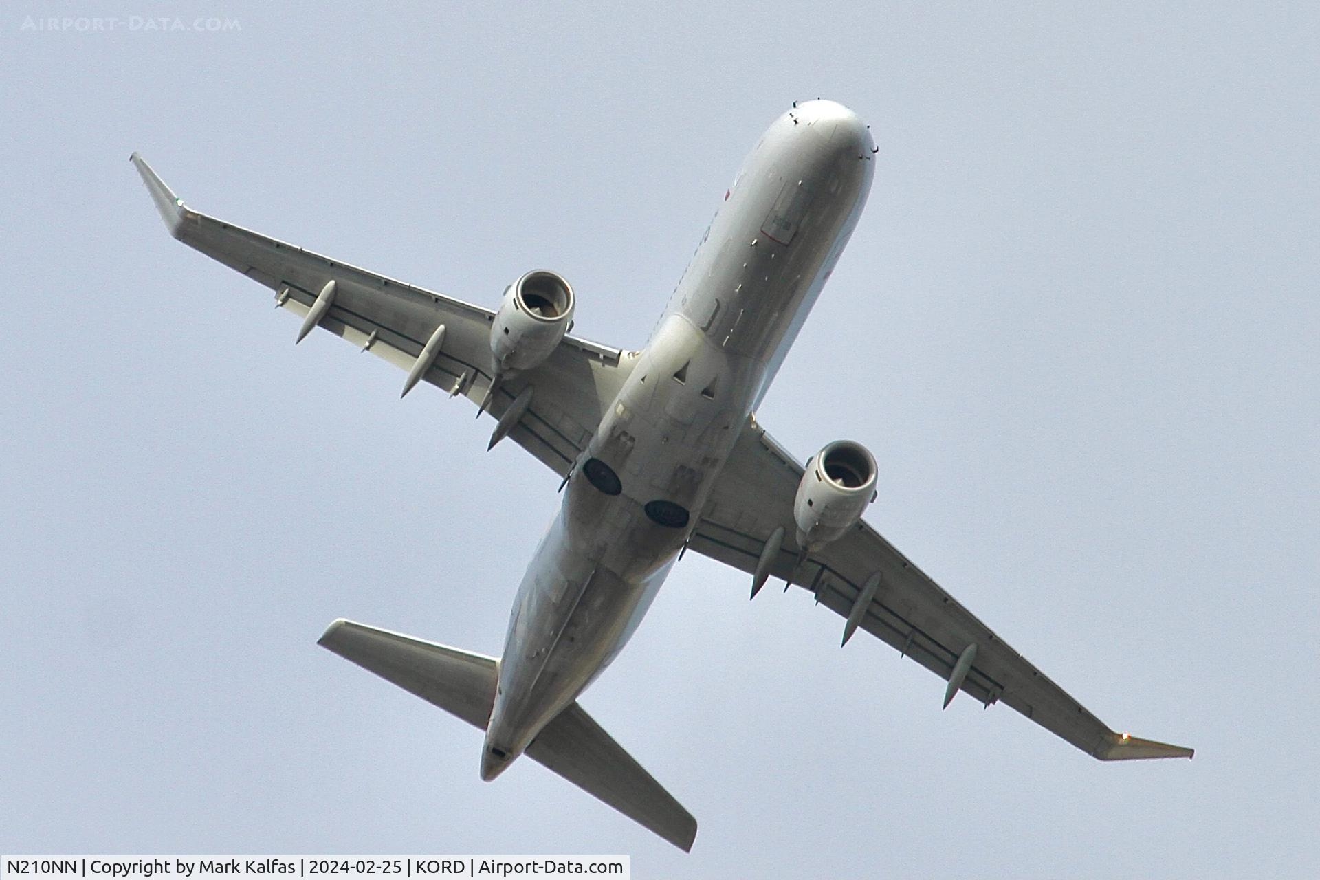 N210NN, 2015 Embraer 175LR (ERJ-170-200LR) C/N 17000500, E75L Envoy Air/American Eagle EMBRAER ERJ 170-200 LR N210NN ENY4161 ORD-TYS
