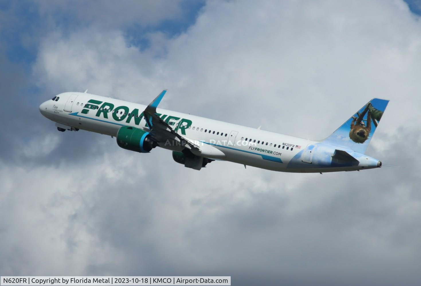 N620FR, 2023 Airbus A321-271NX C/N 11425, FFT A321N Tico zx MCO-DEN