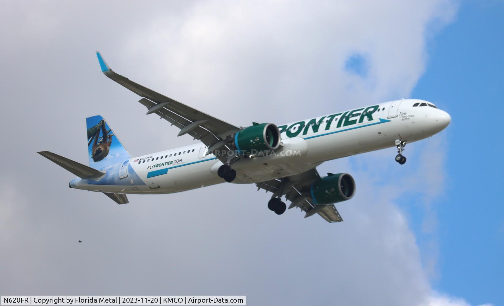 N620FR, 2023 Airbus A321-271NX C/N 11425, FFT A321N Tico zx PHL-MCO