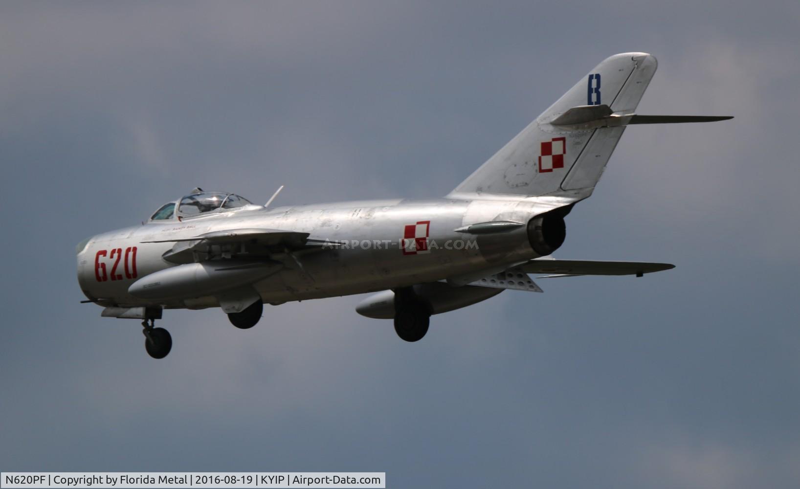 N620PF, 1960 PZL-Mielec Lim-5 (MiG-17F) C/N 1D0620, Mig-17 Polish zx