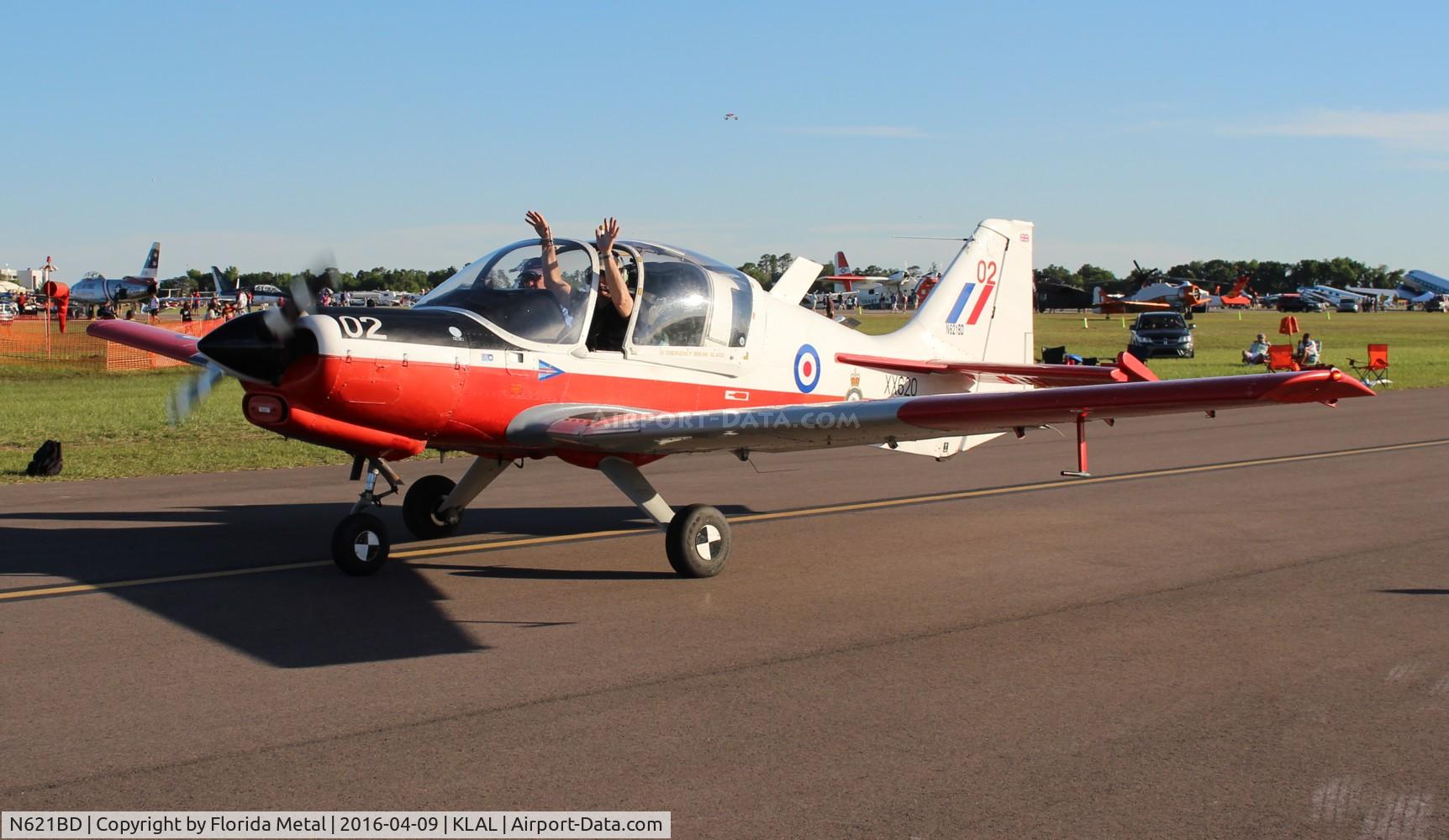 N621BD, 1974 Scottish Aviation Bulldog T.1 C/N BH120/285, Scottish Aviation Bulldog zx