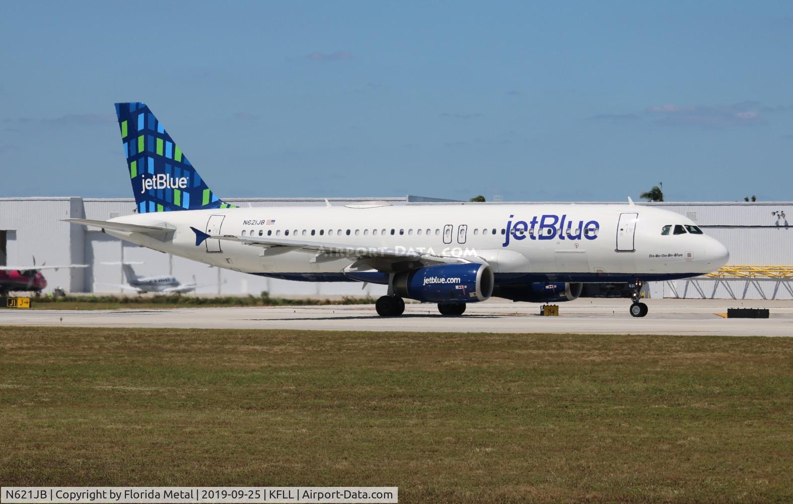 N621JB, 2005 Airbus A320-232 C/N 2491, JBU A320 zx FLL-SJU