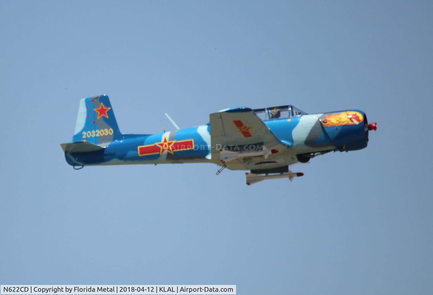 N622CD, 1977 Nanchang CJ-6A C/N 2032030, Sun N Fun 2018 zx LAL
