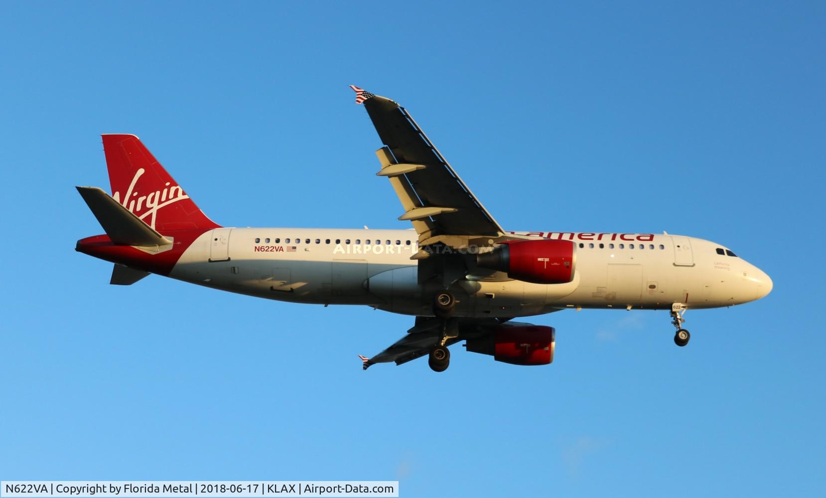 N622VA, 2006 Airbus A320-214 C/N 2674, VRD A320 zx IAD-LAX
