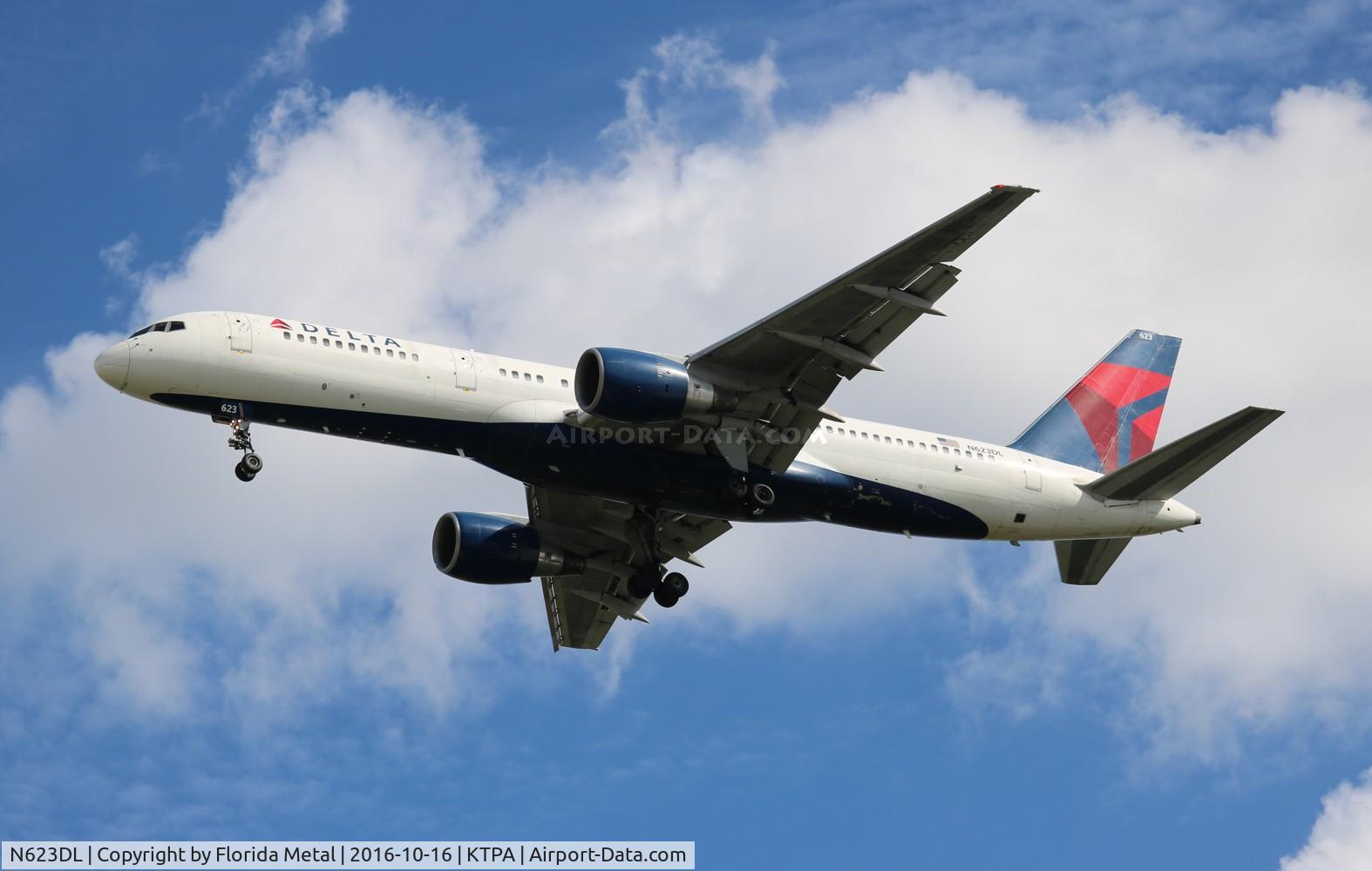 N623DL, 1987 Boeing 757-232 C/N 22913, DAL 752 zx ATL-TPA