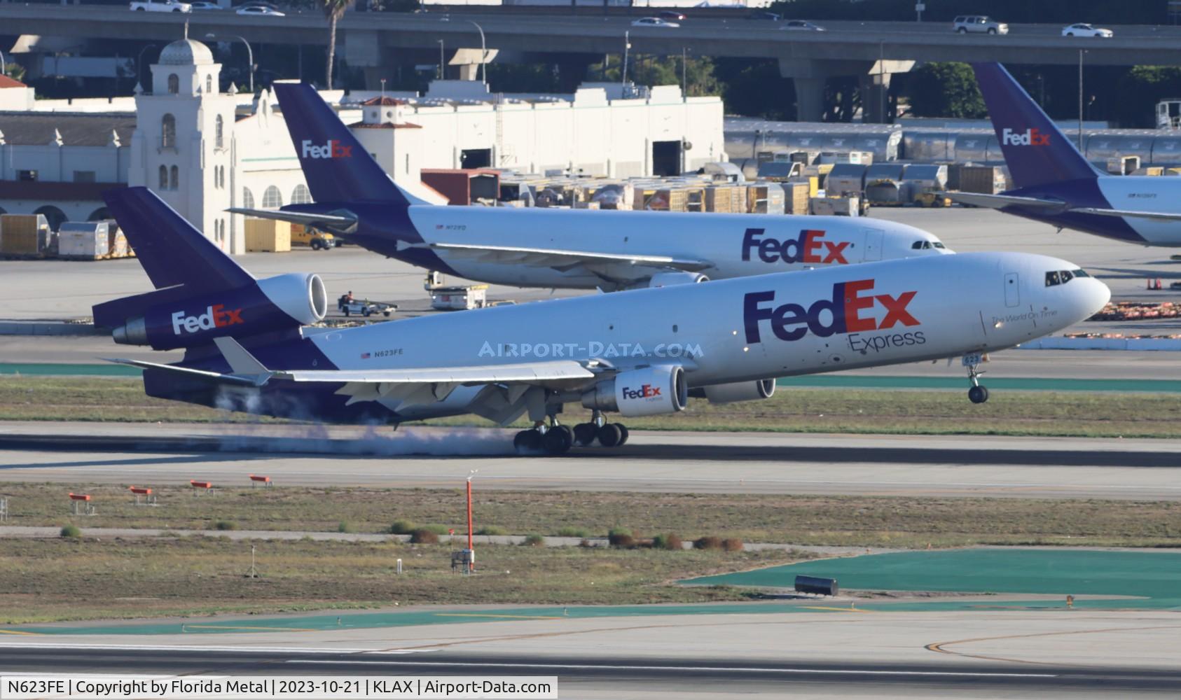 N623FE, 1999 McDonnell Douglas MD-11F C/N 48794, FDX MD-11F zx MEM-LAX