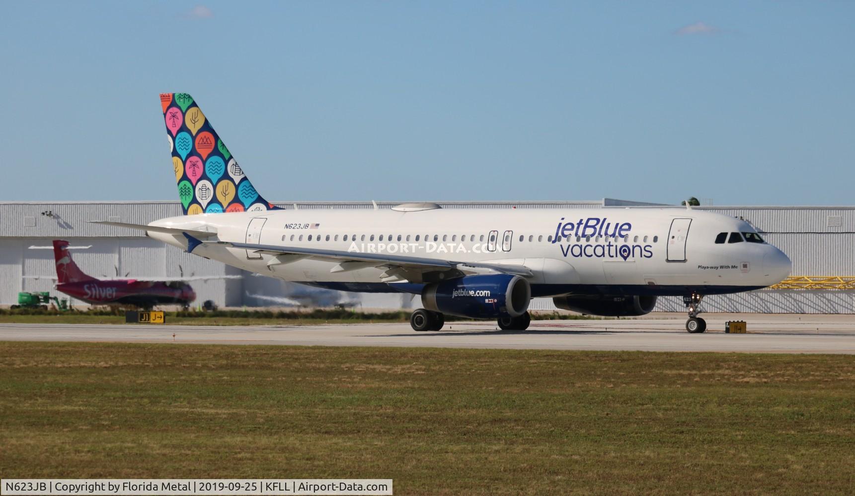 N623JB, 2005 Airbus A320-232 C/N 2504, JBU A320 vacations zx FLL-BOS