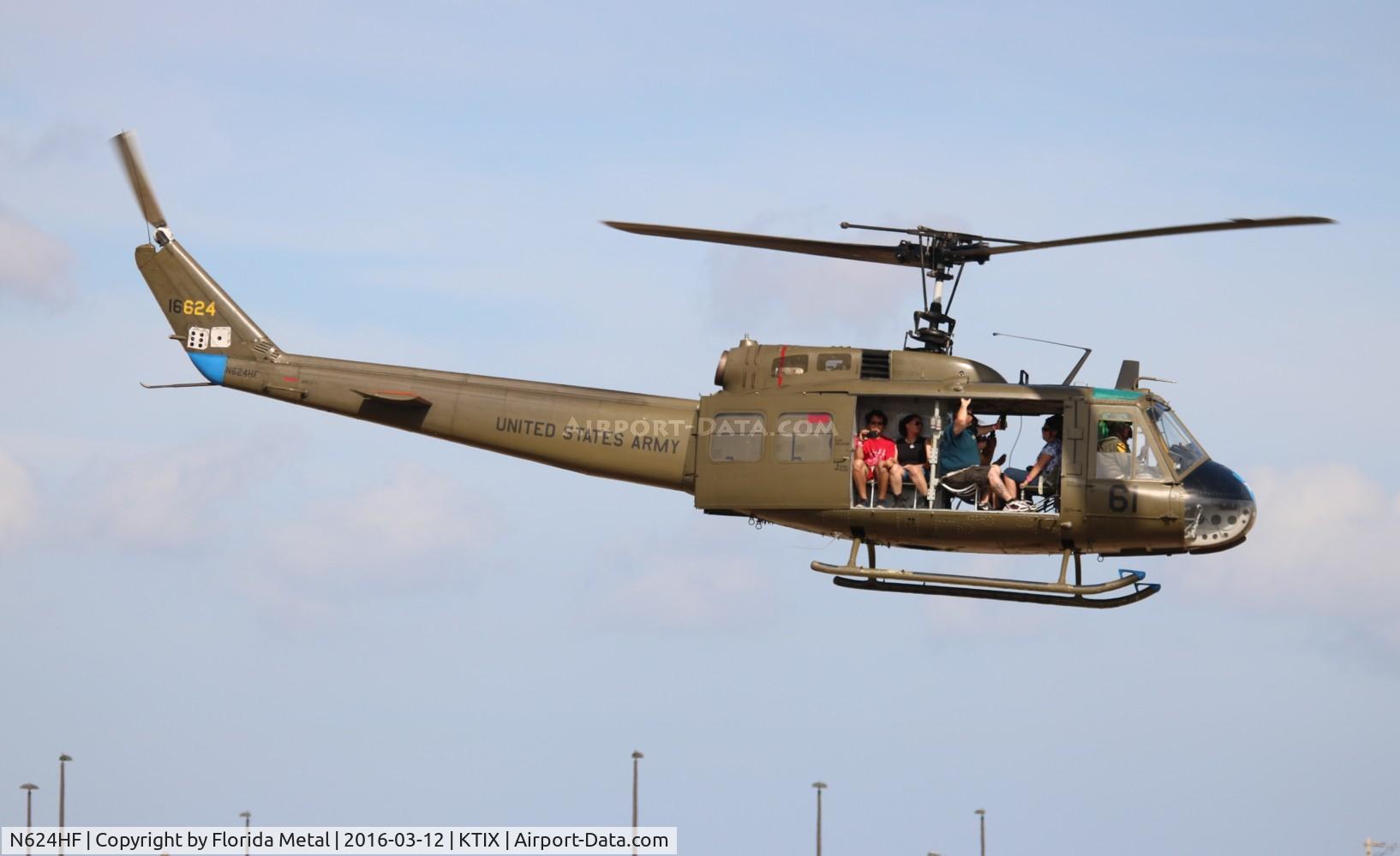 N624HF, 1966 Bell UH-1D Iroquois C/N 8819, UH-1 zx