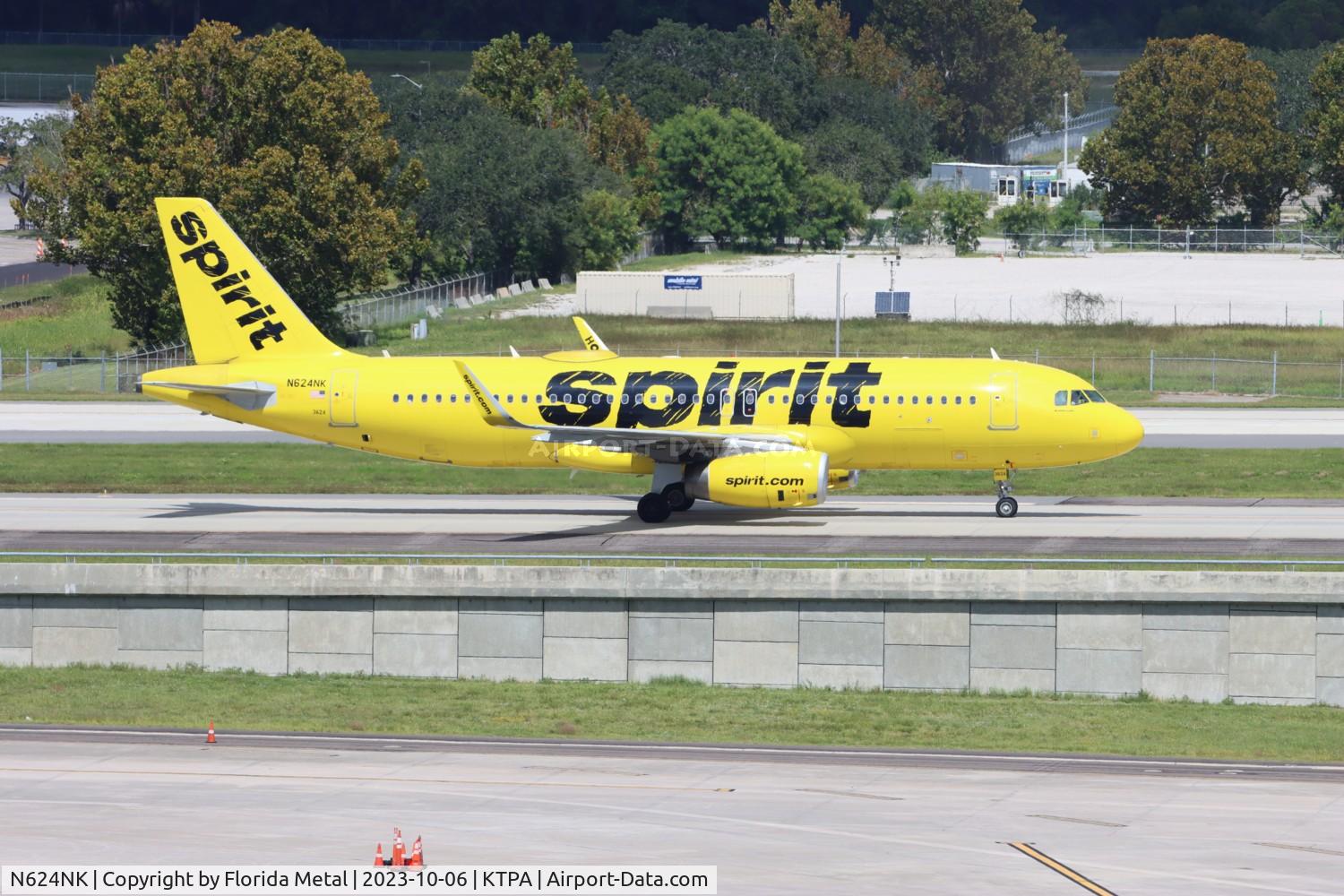 N624NK, 2013 Airbus A320-232 C/N 5880, NKS A320 yellow zx ATL-TPA