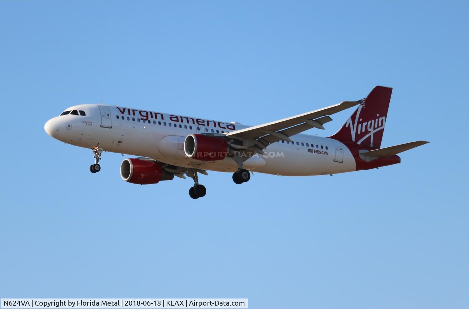 N624VA, 2006 Airbus A320-214 C/N 2778, VRD A320 zx LAS-LAX