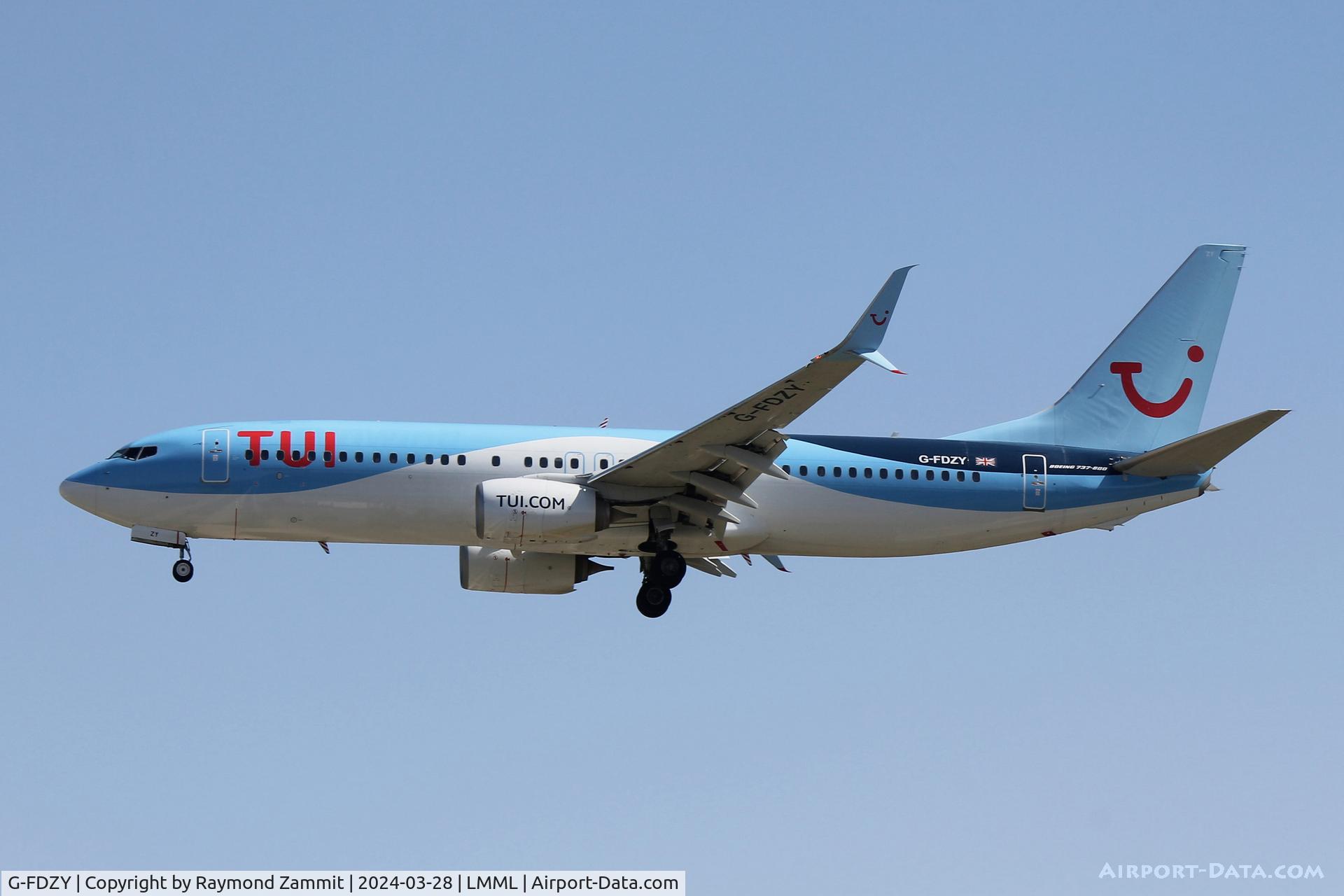 G-FDZY, 2011 Boeing 737-8K5 C/N 37261, B737-800 G-FDZY TUI Fly