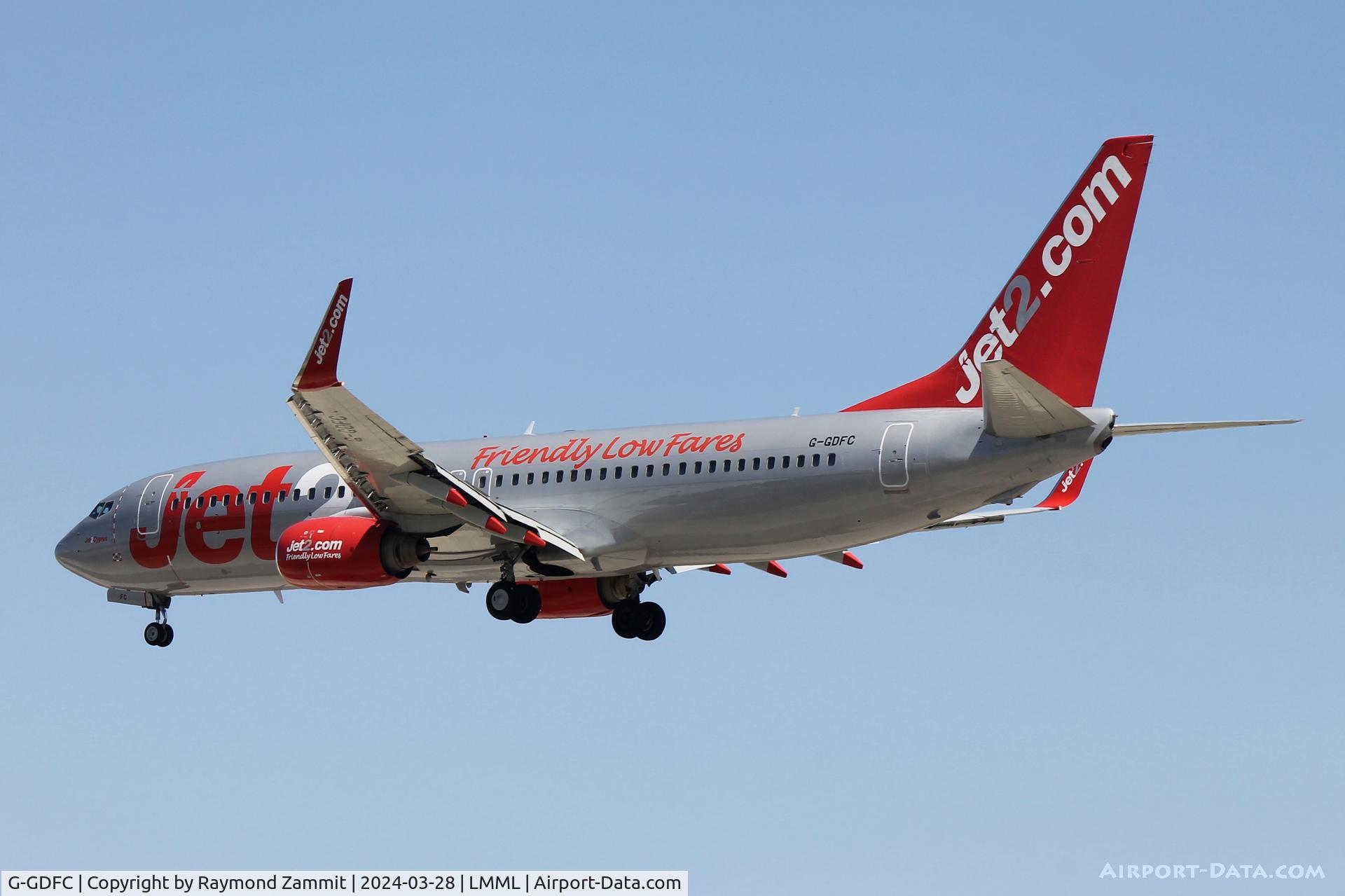 G-GDFC, 1998 Boeing 737-8K2 C/N 28375, B737-800 G-GDFC Jet2Com