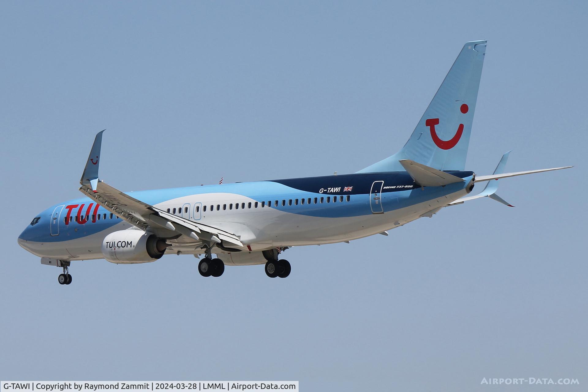 G-TAWI, 2012 Boeing 737-8K5 C/N 37267, B737-800 G-TAWI TUI Fly