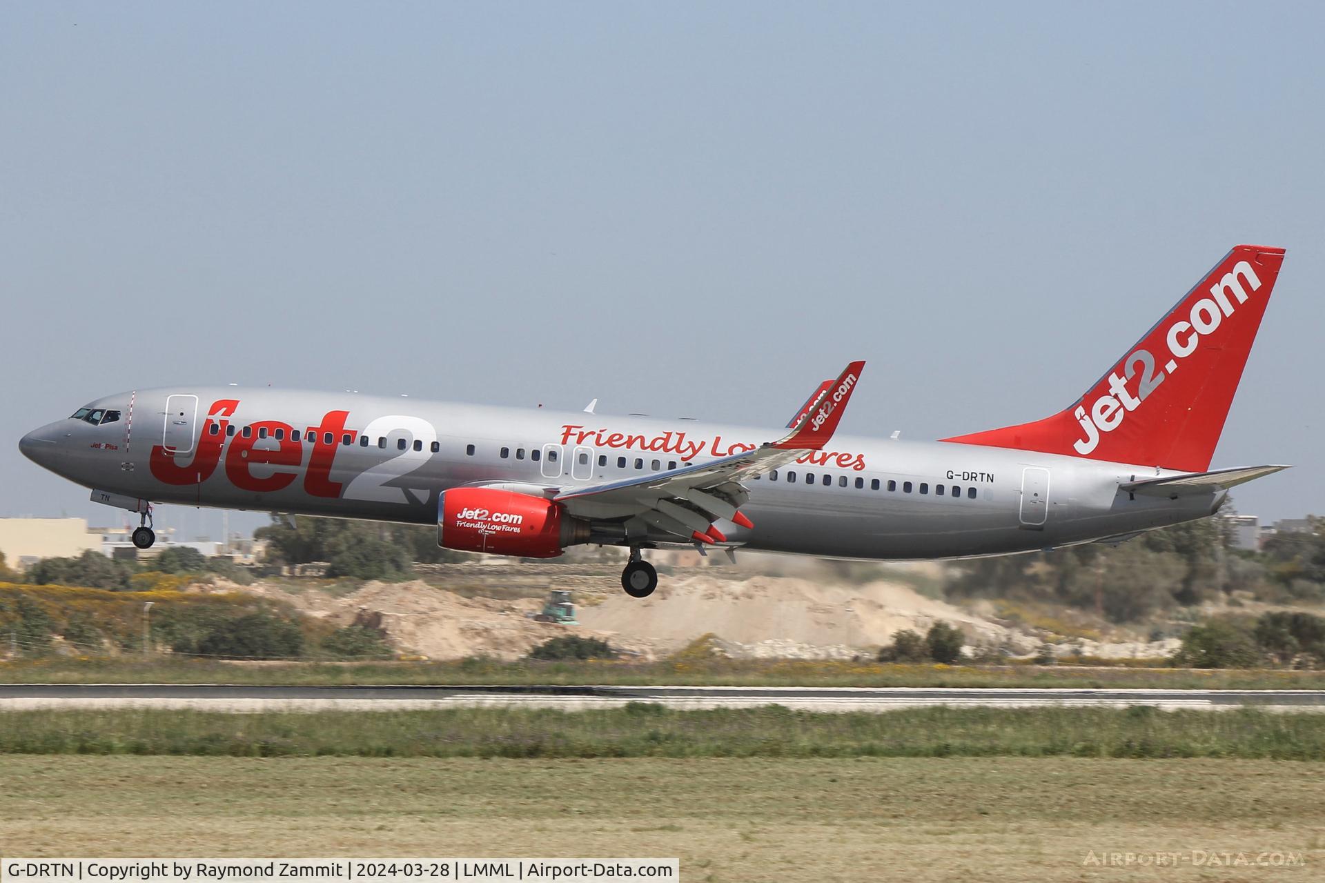 G-DRTN, 2002 Boeing 737-86N C/N 32735, B737-800 G-DRTN Jet2Com