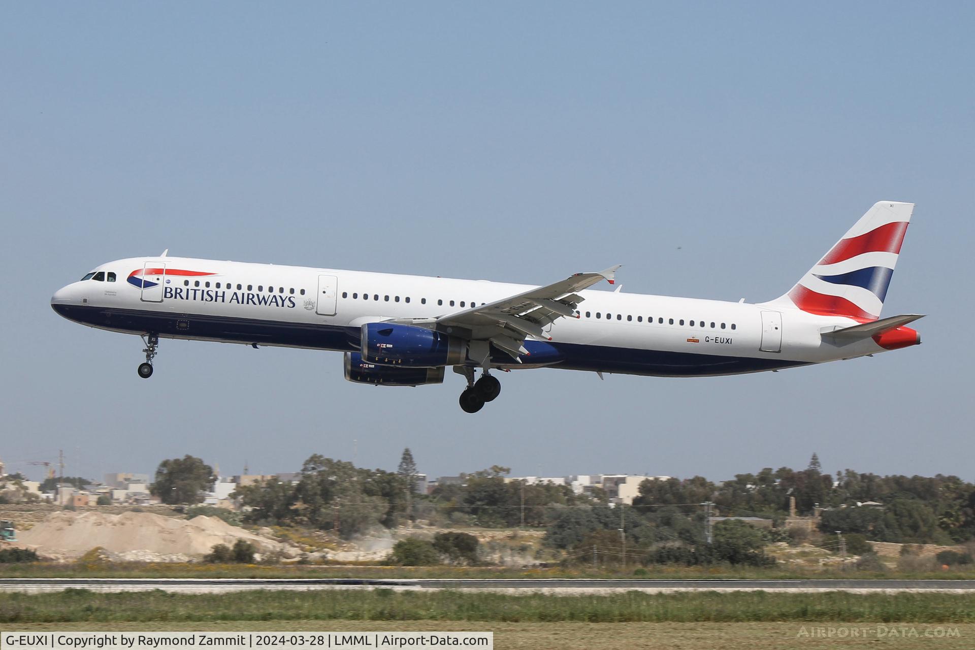 G-EUXI, 2005 Airbus A321-231 C/N 2536, A321 G-EUXI British Airways