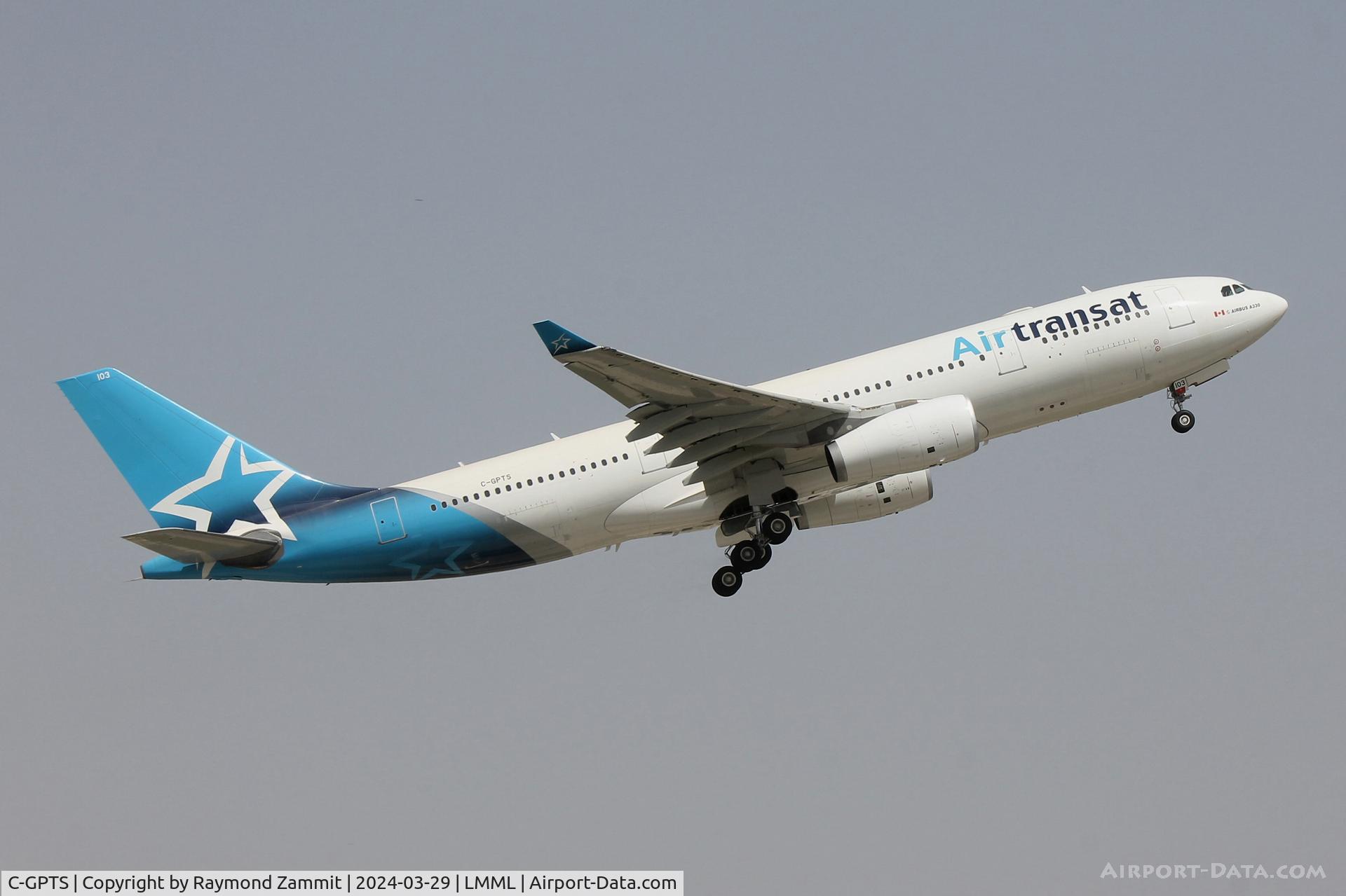 C-GPTS, 2002 Airbus A330-243 C/N 480, A330 C-GPTS Air Transat