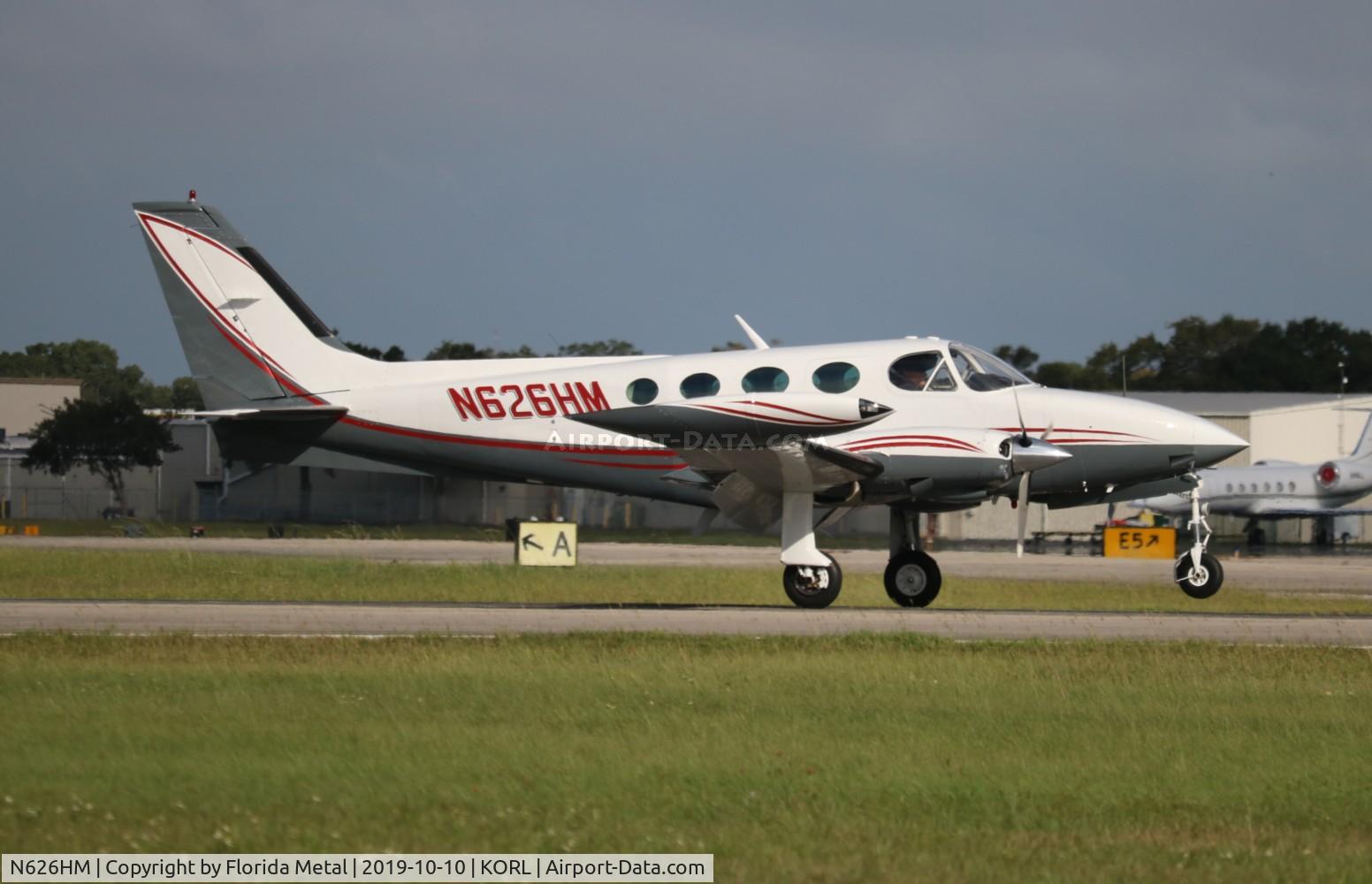 N626HM, 1981 Cessna 340A C/N 340A1280, C340 zx