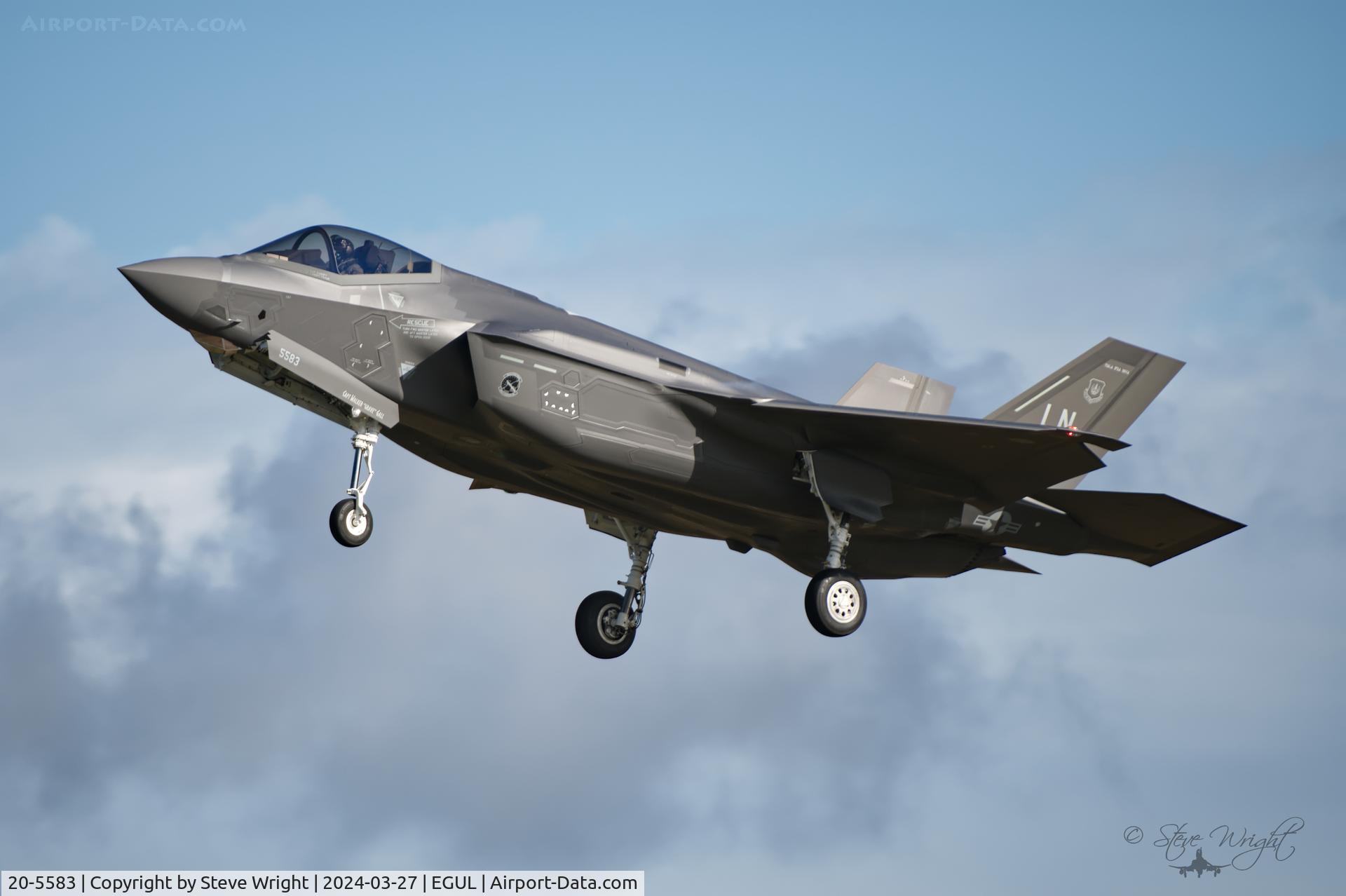 20-5583, Lockheed Martin F-35A Lightning II C/N AF-343, RAF Lakenheath, Suffolk. UK