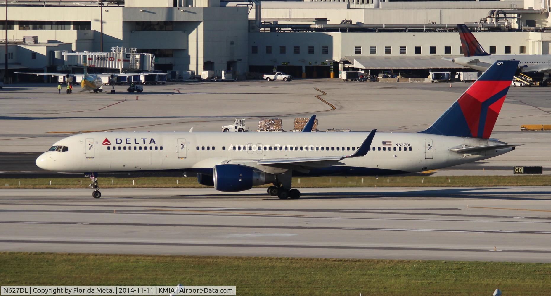 N627DL, 1987 Boeing 757-232 C/N 22917, DAL 752 zx MIA-ATL