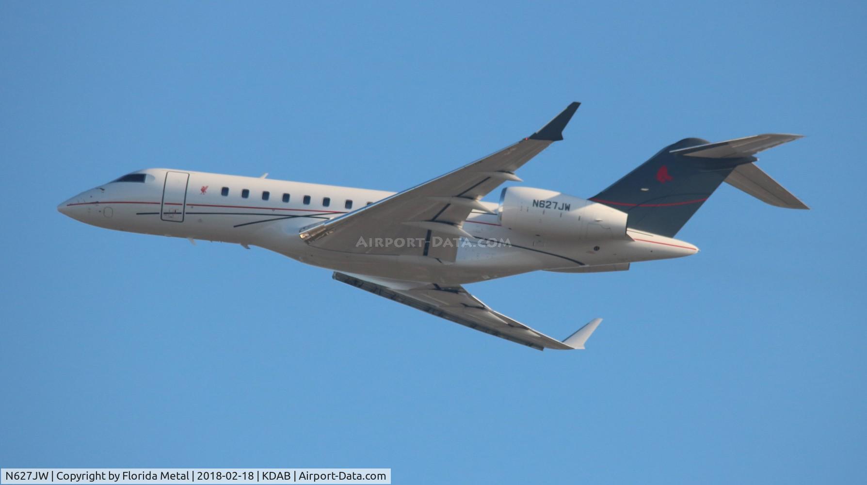 N627JW, 2013 Bombardier BD-700-1A11 Global 5000 C/N 9550, Global 5000 zx