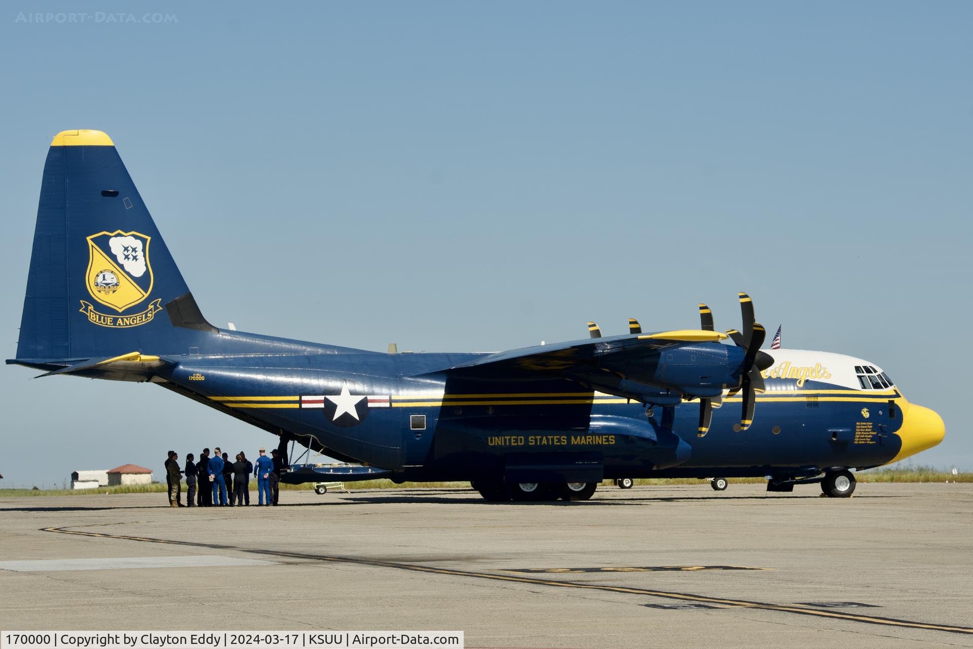 170000, 1999 Lockheed Martin C-130J Hercules C.5 C/N 382-5483, Travis AFB airshow California 2024.