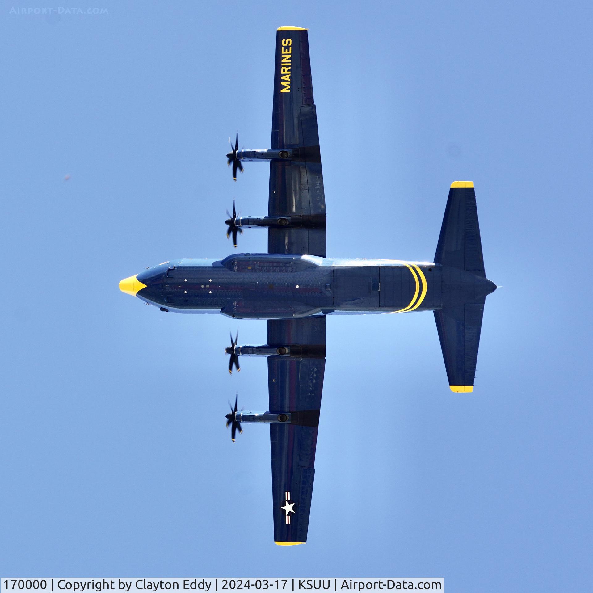 170000, 1999 Lockheed Martin C-130J Hercules C.5 C/N 382-5483, Travis AFB airshow California 2024.