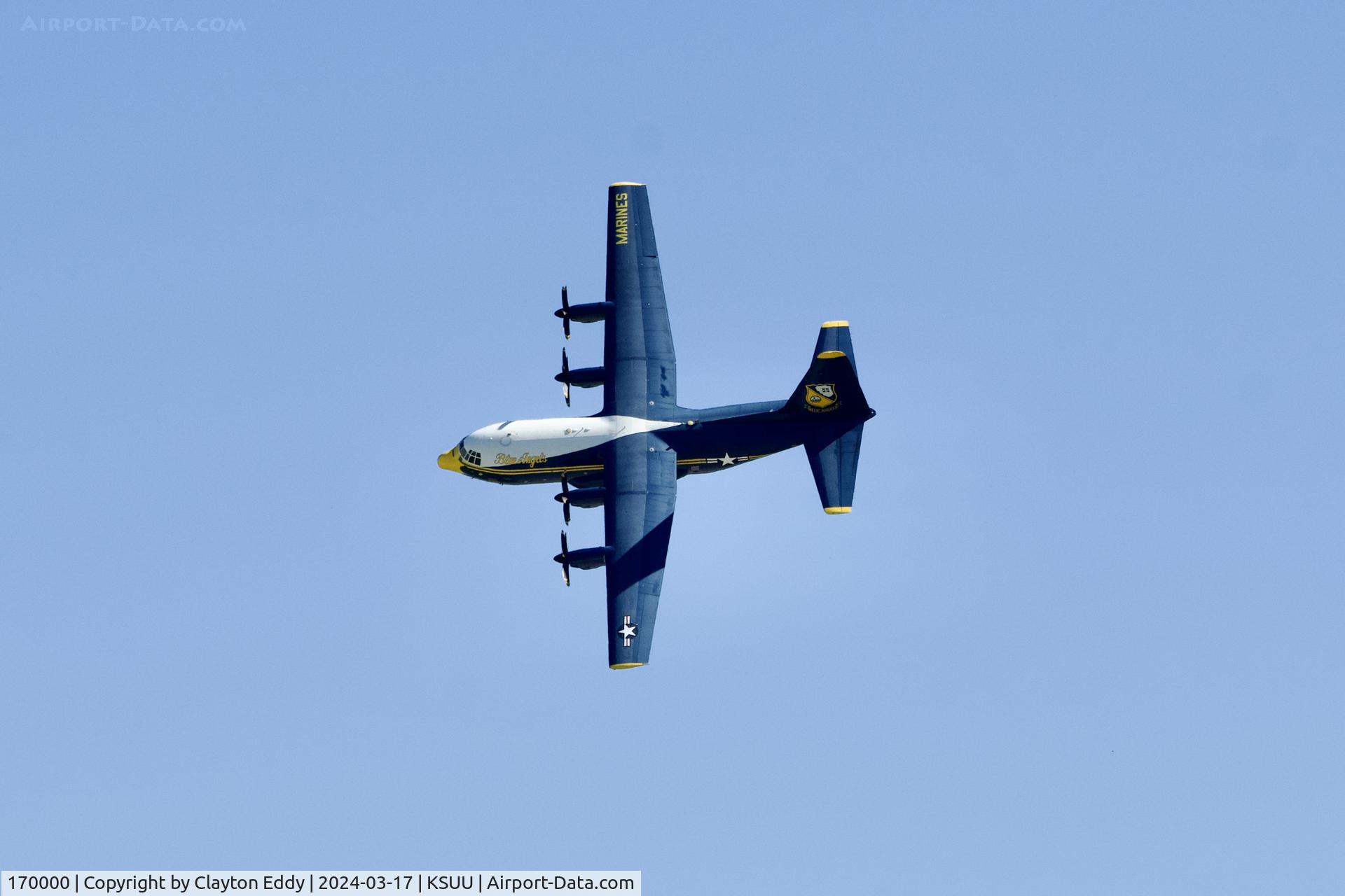 170000, 1999 Lockheed Martin C-130J Hercules C.5 C/N 382-5483, Travis AFB airshow California 2024.