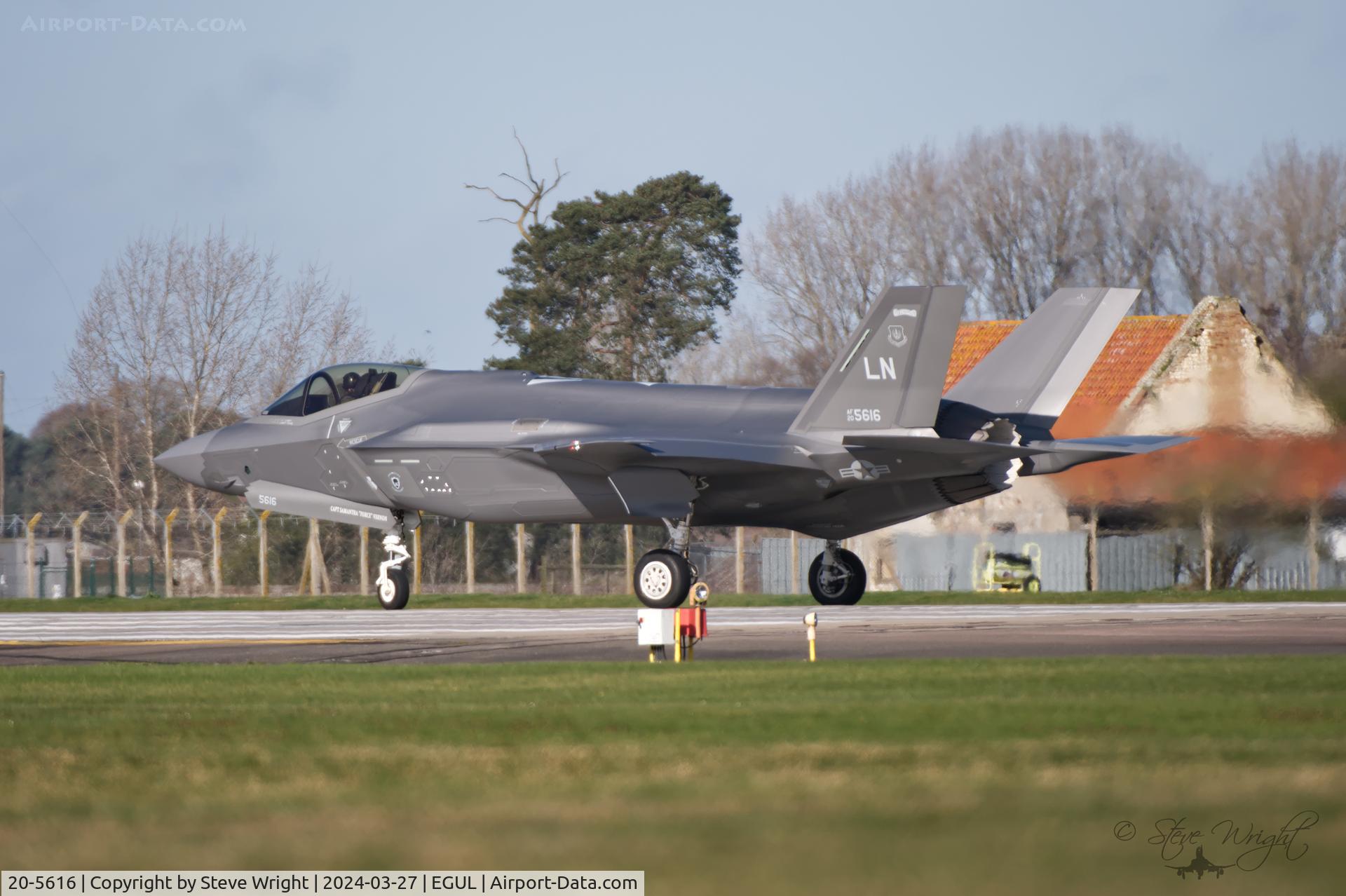 20-5616, Lockheed Martin F-35A Lightning II C/N AF-376, RAF Lakenheath, Suffolk. UK