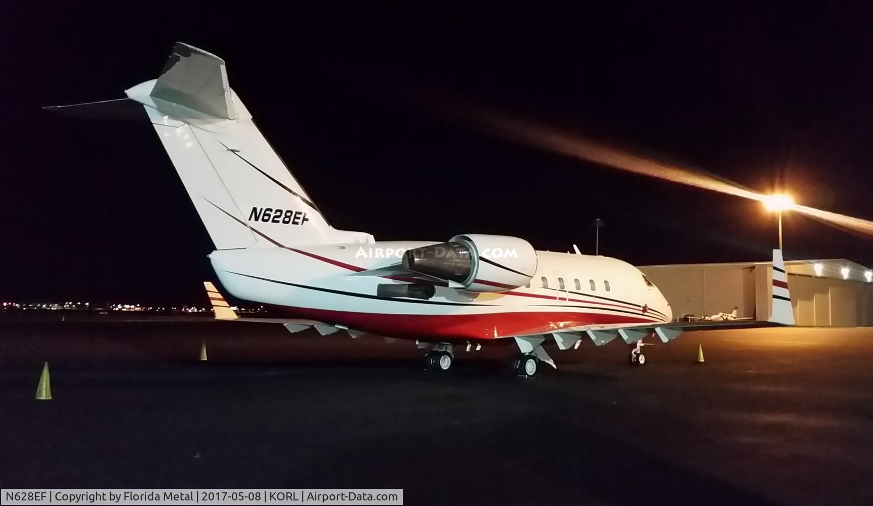 N628EF, 1988 Canadair Challenger 601-3A (CL-600-2B16) C/N 5024, Challenger 601 zx