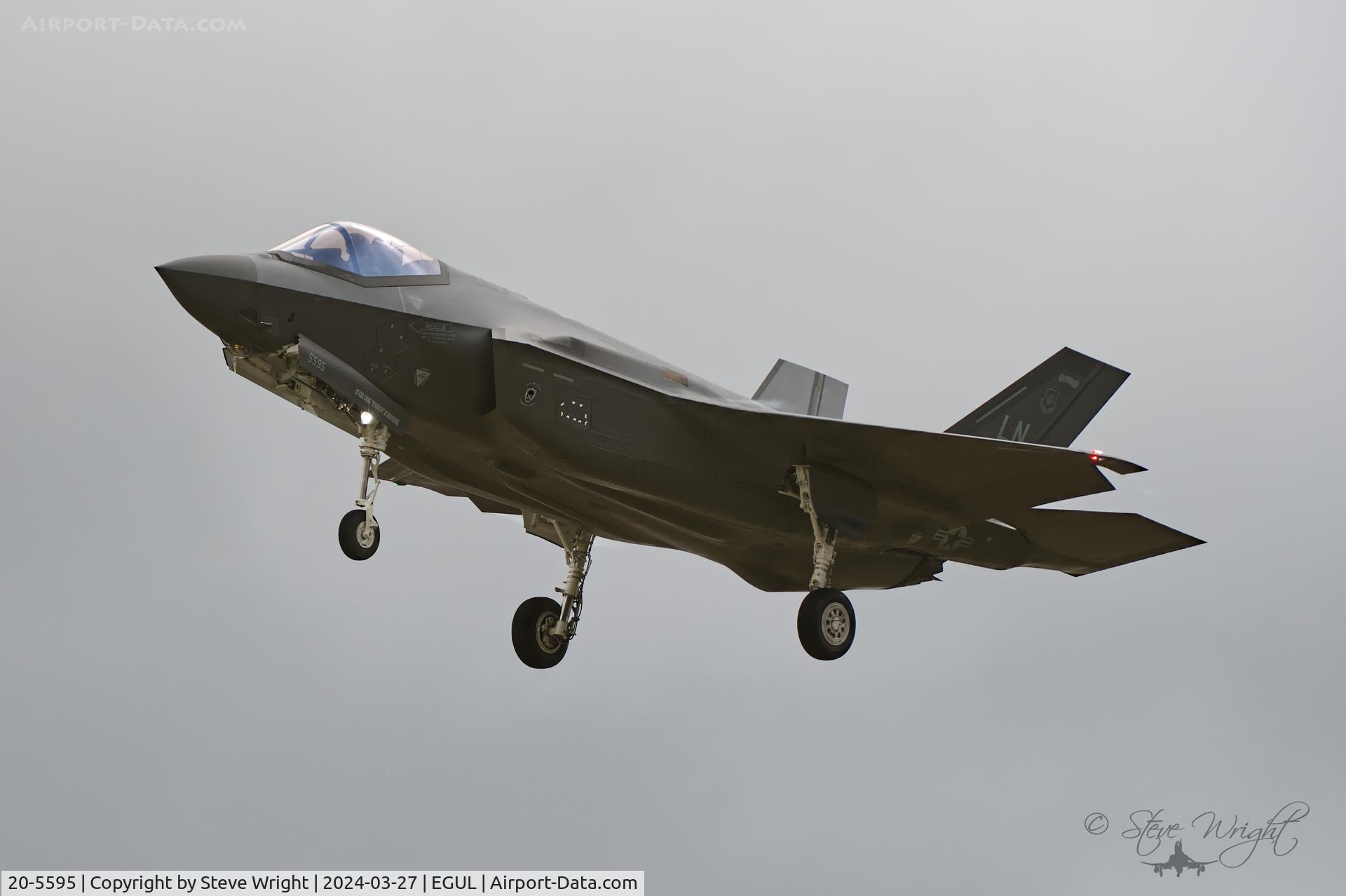 20-5595, Lockheed Martin F-35A Lightning II C/N AF-355, RAF Lakenheath, Suffolk. UK