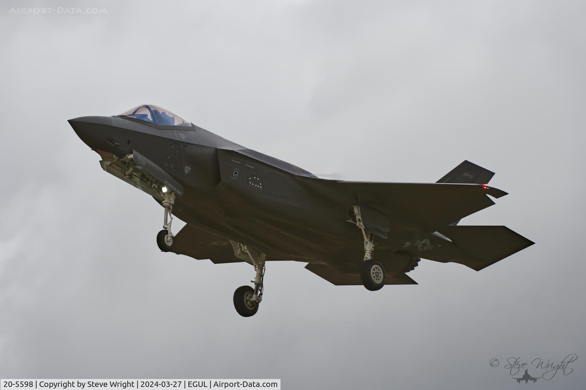 20-5598, Lockheed Martin F-35A Lightning II C/N AF-358, RAF Lakenheath, Suffolk. UK