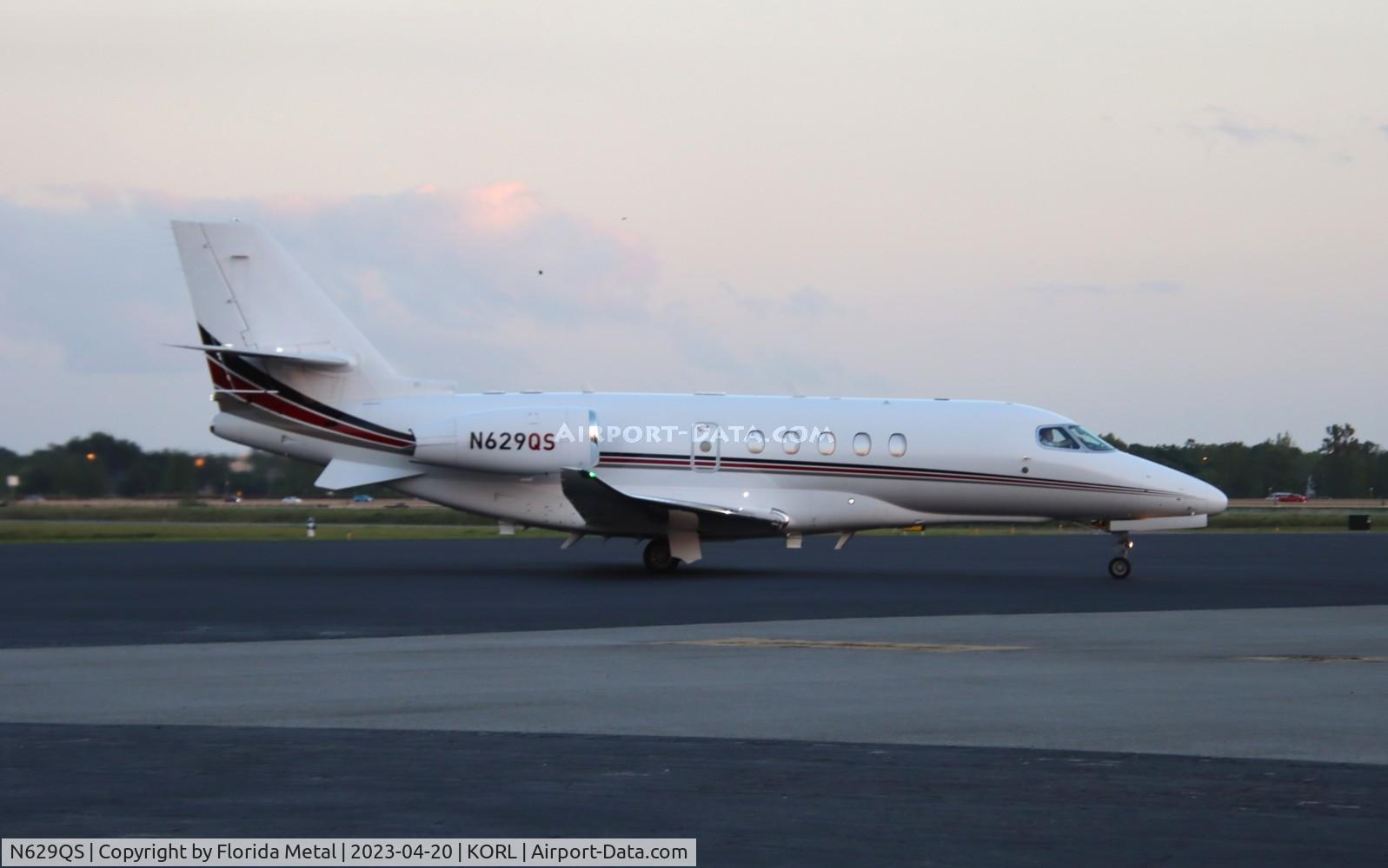 N629QS, 2021 Cessna 680A Citation Latitude C/N 680A0269, C680A zx HOU-ORL