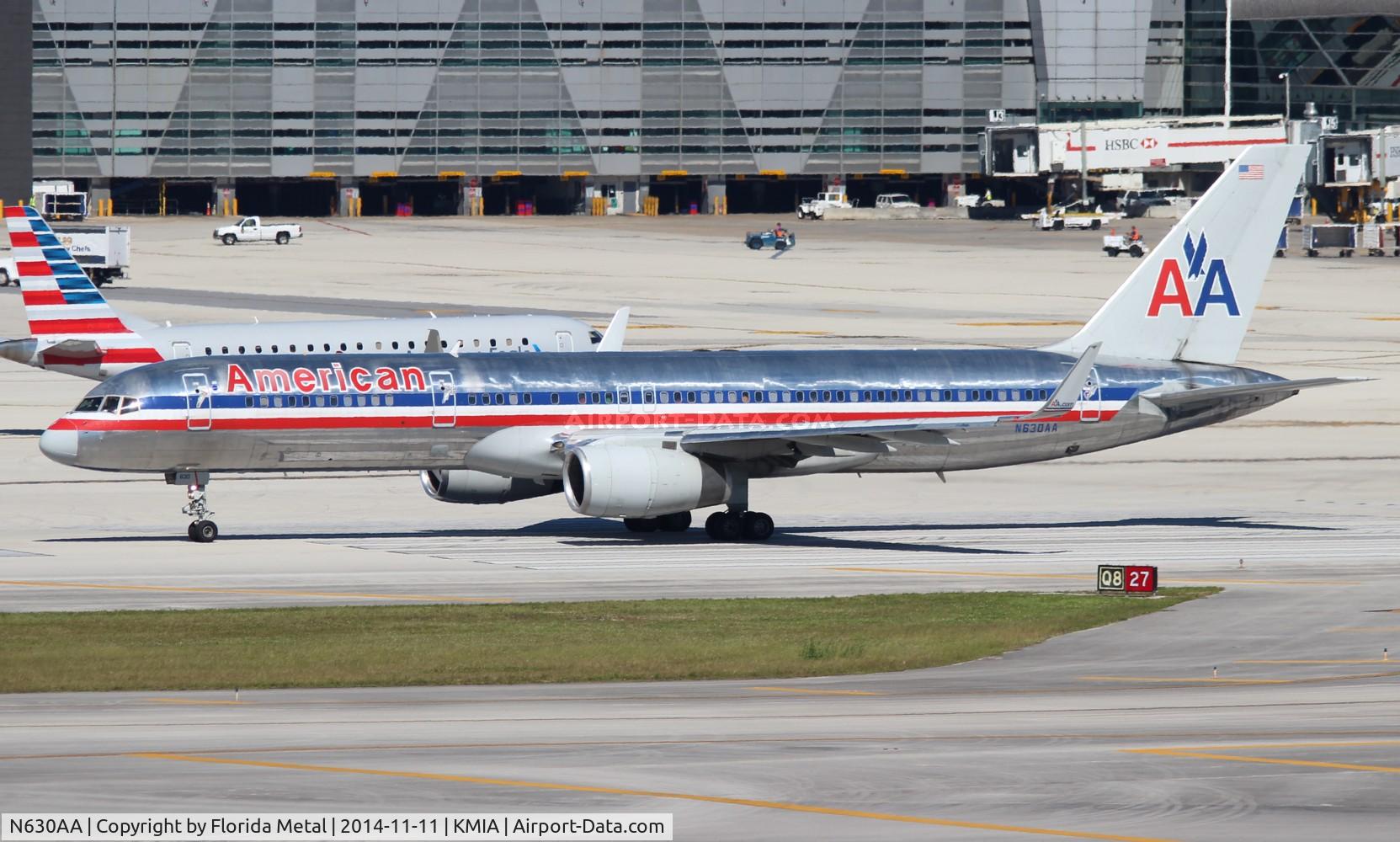 N630AA, 1990 Boeing 757-223 C/N 24588, AAL 752 oc zx MIA-BOG