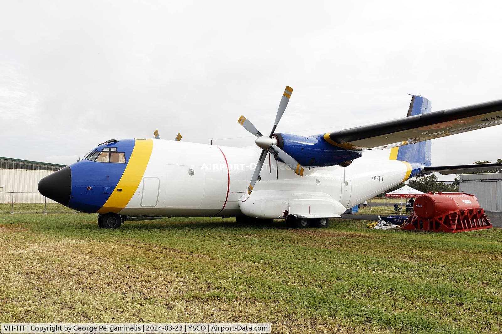 VH-TIT, 1969 Transall C-160D C/N D77, Warbirds Over Scone 2024.