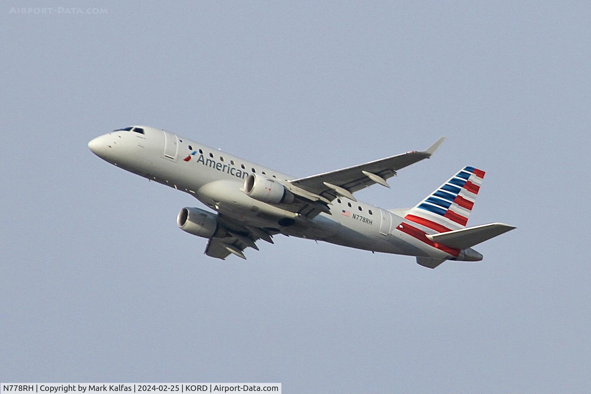 N778RH, 2004 Embraer 170SE (ERJ-170-100SE) C/N 17000054, E170 Envoy / American Eagle EMBRAER ERJ 170-100 SE N778RH N778RH ENY3442 ORD-RST