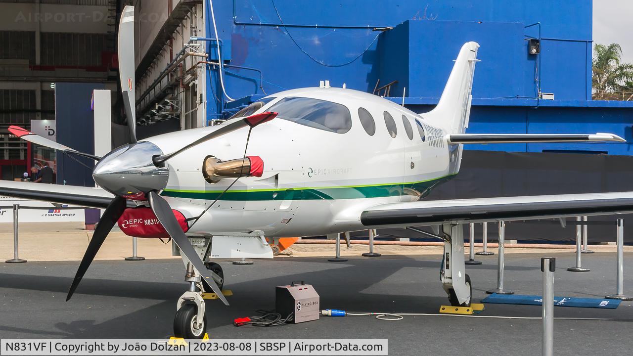 N831VF, 2021 Epic Aircraft E1000 C/N K014, Being presented at LABACE 2023.