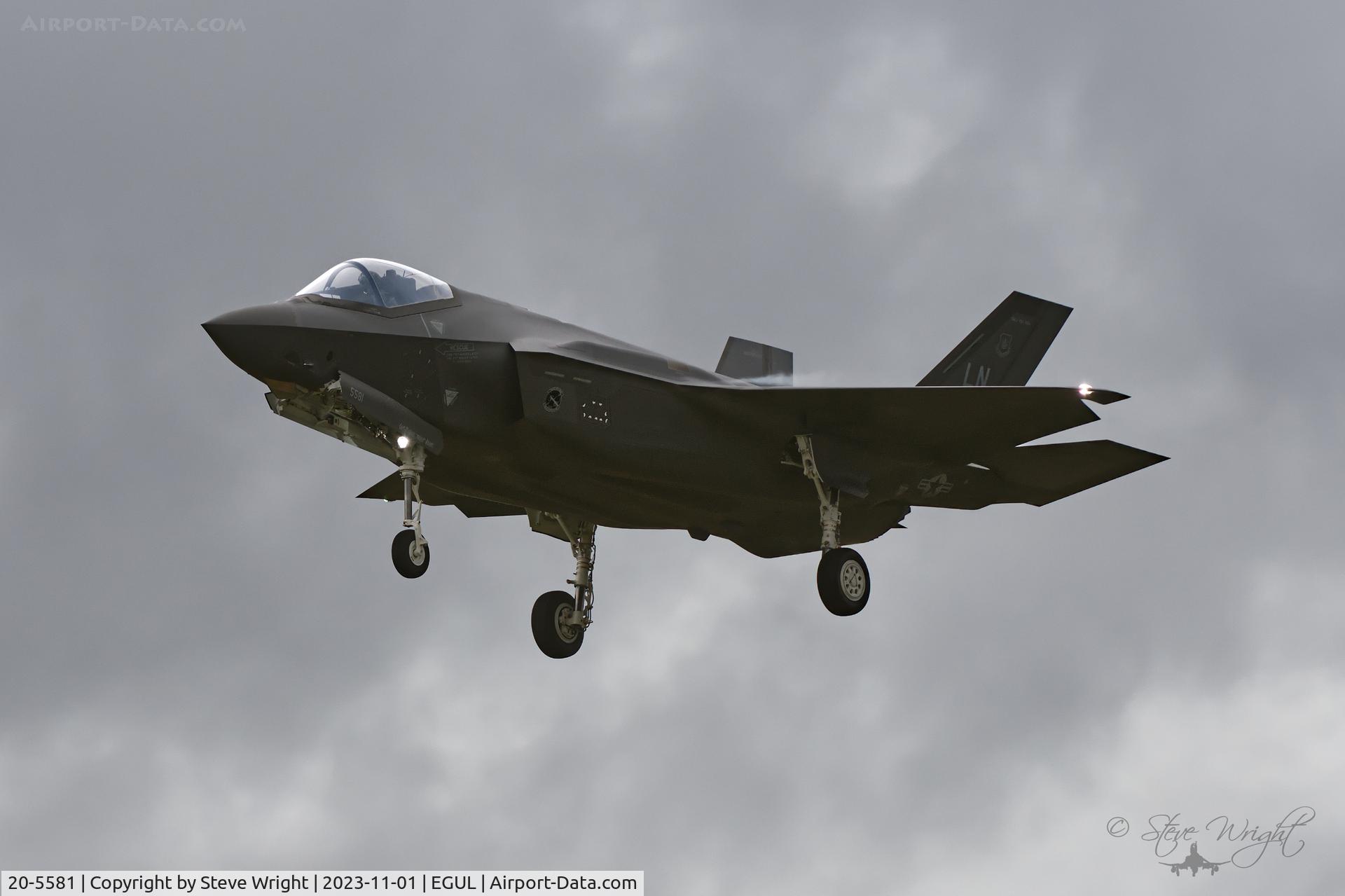 20-5581, Lockheed Martin F-35A Lightning II C/N AF-341, RAF Lakenheath, Suffolk. UK