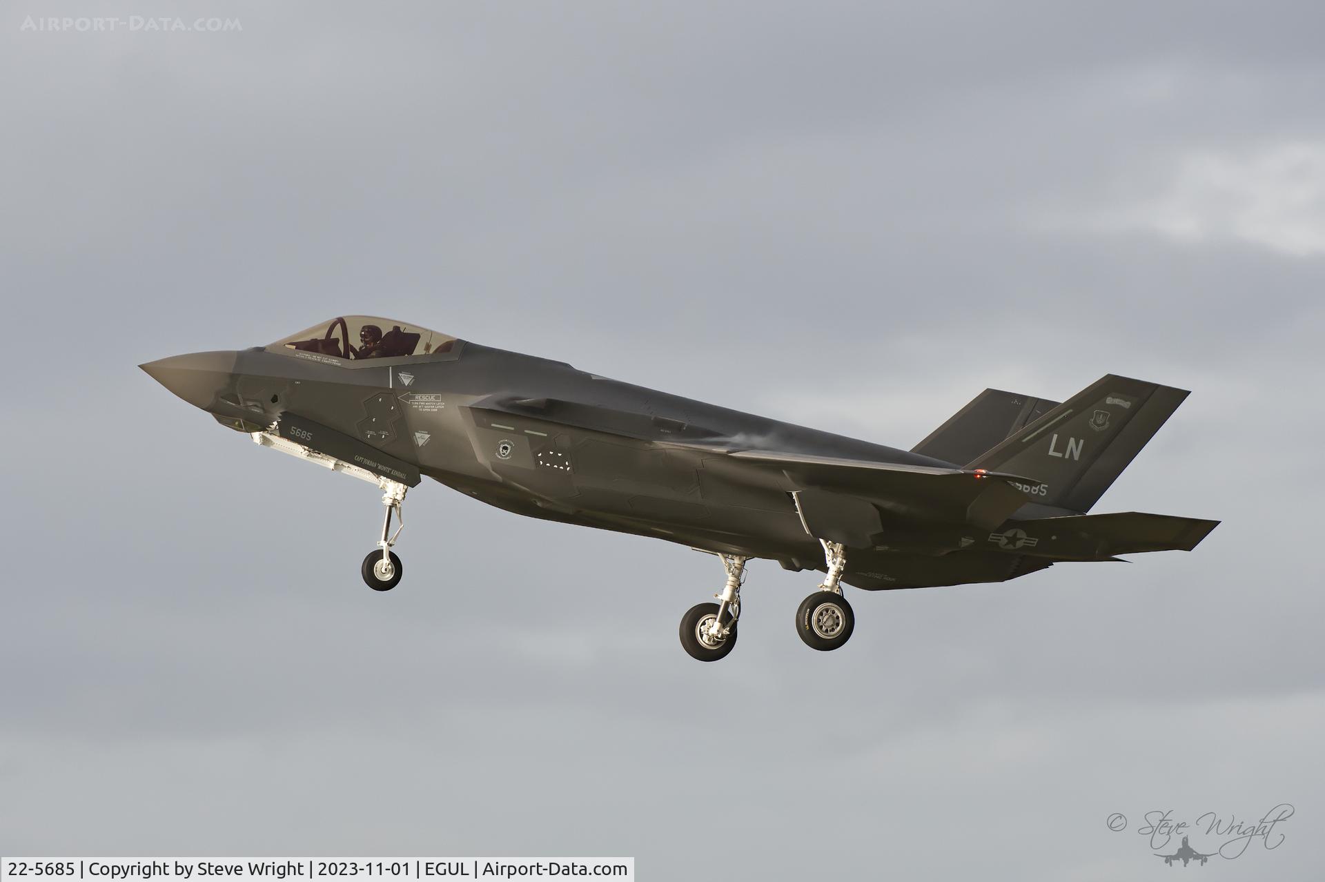 22-5685, Lockheed Martin F-35A Lightning II C/N AF-385, RAF Lakenheath, Suffolk. UK