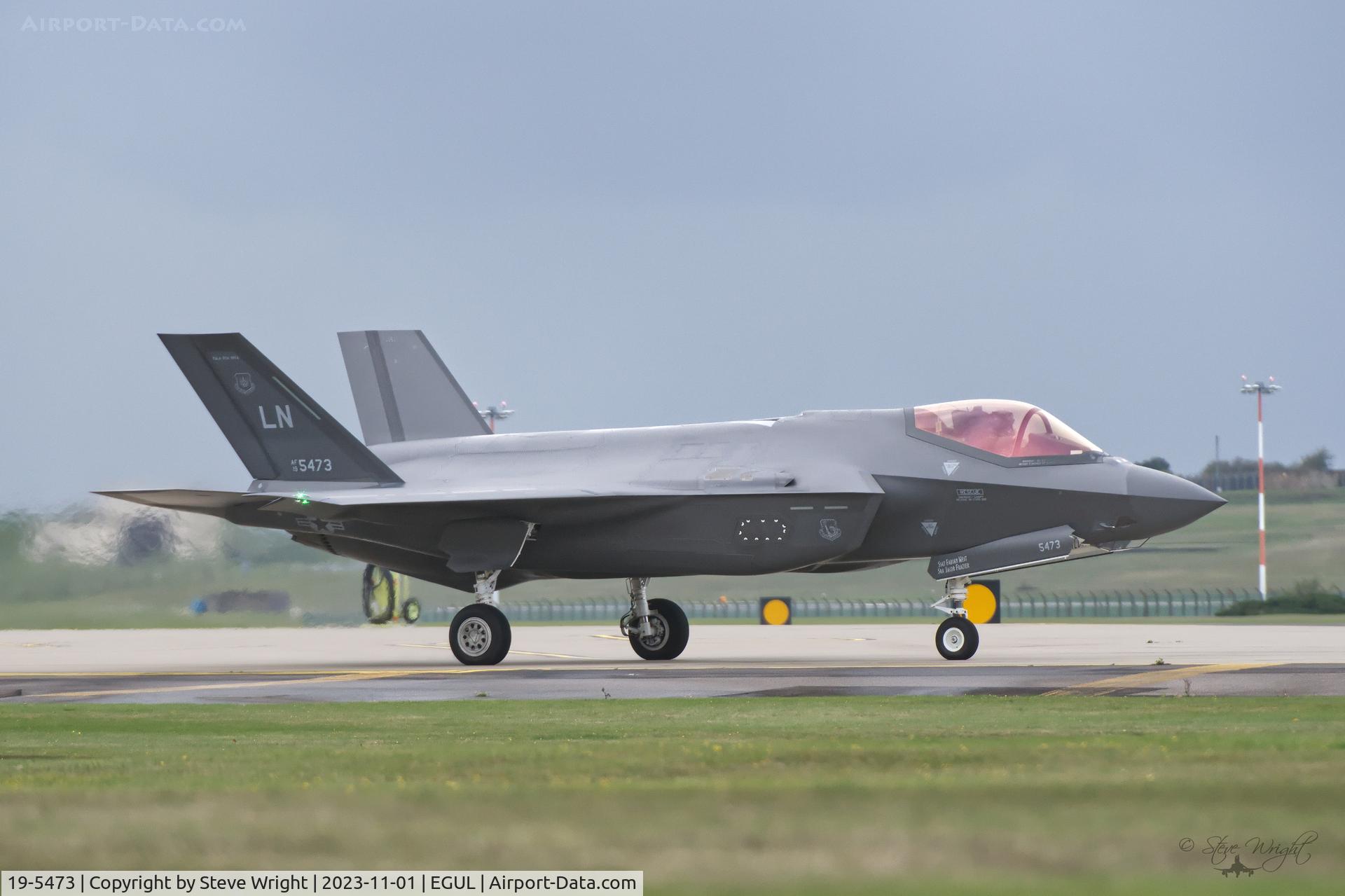 19-5473, 2021 Lockheed Martin F-35A Lightning II C/N AF-301, RAF Lakenheath, Suffolk. UK