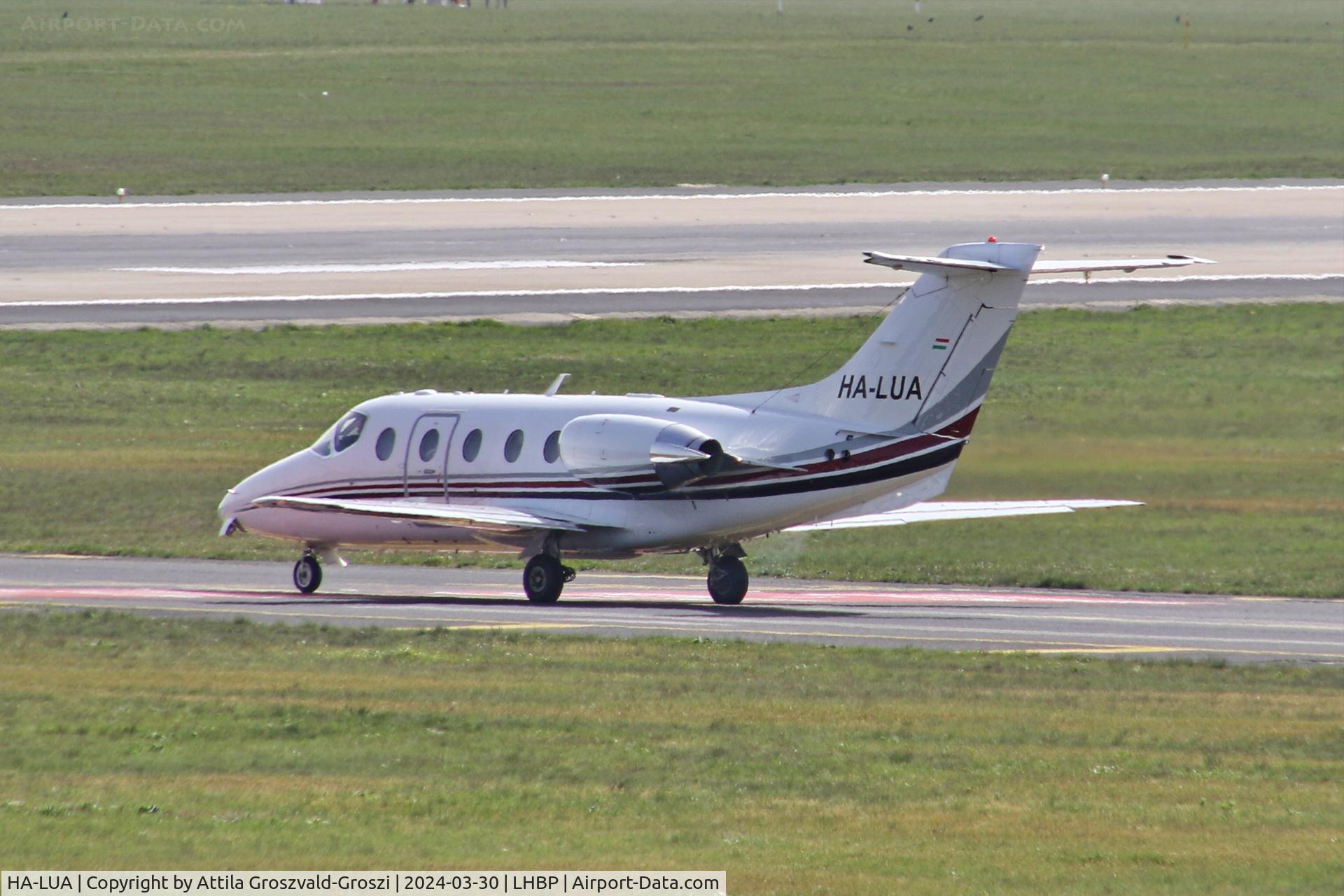 HA-LUA, 2005 Raytheon Beechjet 400A C/N RK-417, LHBP/BUD - Liszt Ferenc International Airport, Hungary