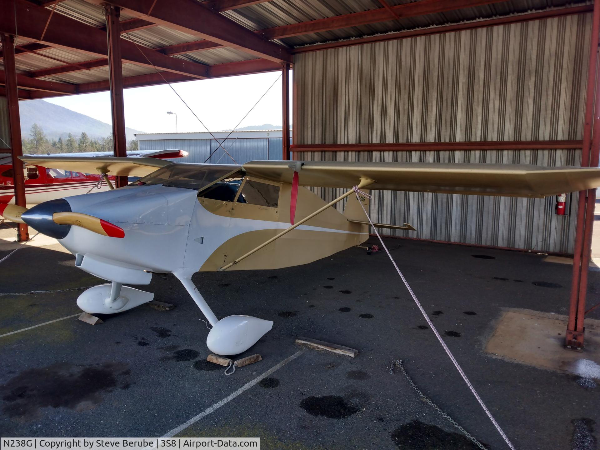 N238G, 2007 Wittman W-10 Tailwind C/N 196C, Saw this Tailwind at Grants Pass, Oregon.