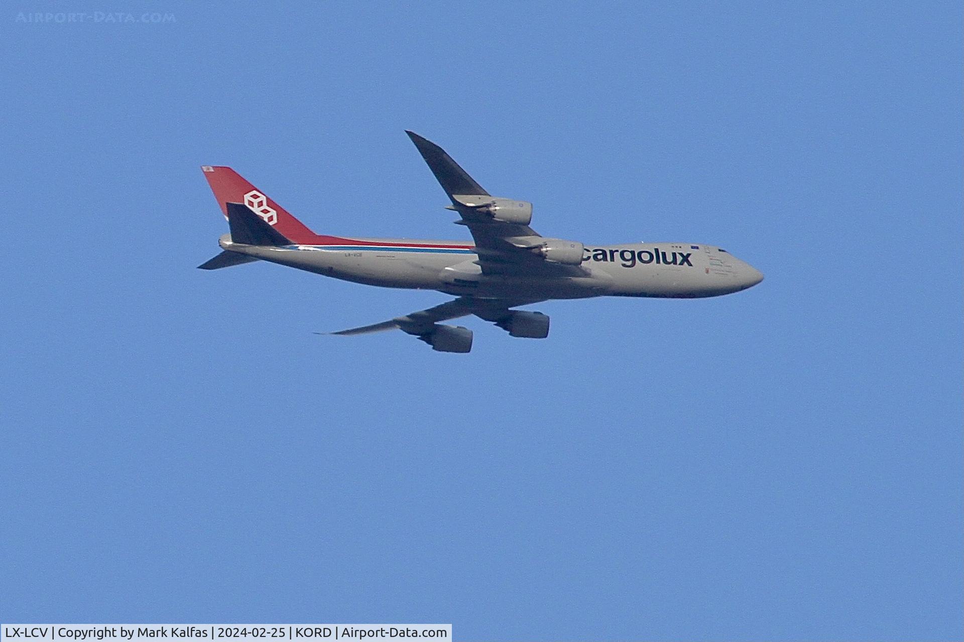 LX-LCV, 1997 Boeing 747-4R7F/SCD C/N 29053, B748 Cargolux Boeing 747-8F  LX-VCB  CLX5327 ANC-ORD