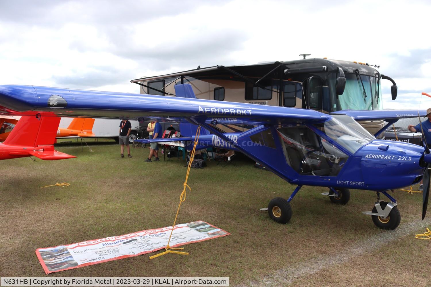 N631HB, 2003 Aeroprakt A22LS C/N 475, A22 zx